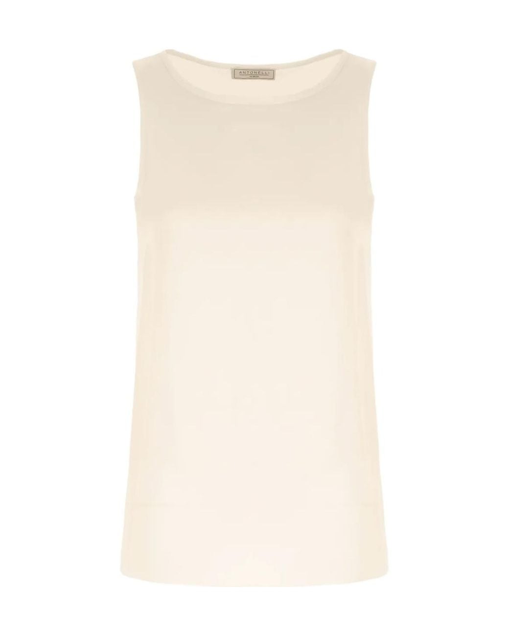 Antonelli Natural Ribbed Elastic Vest