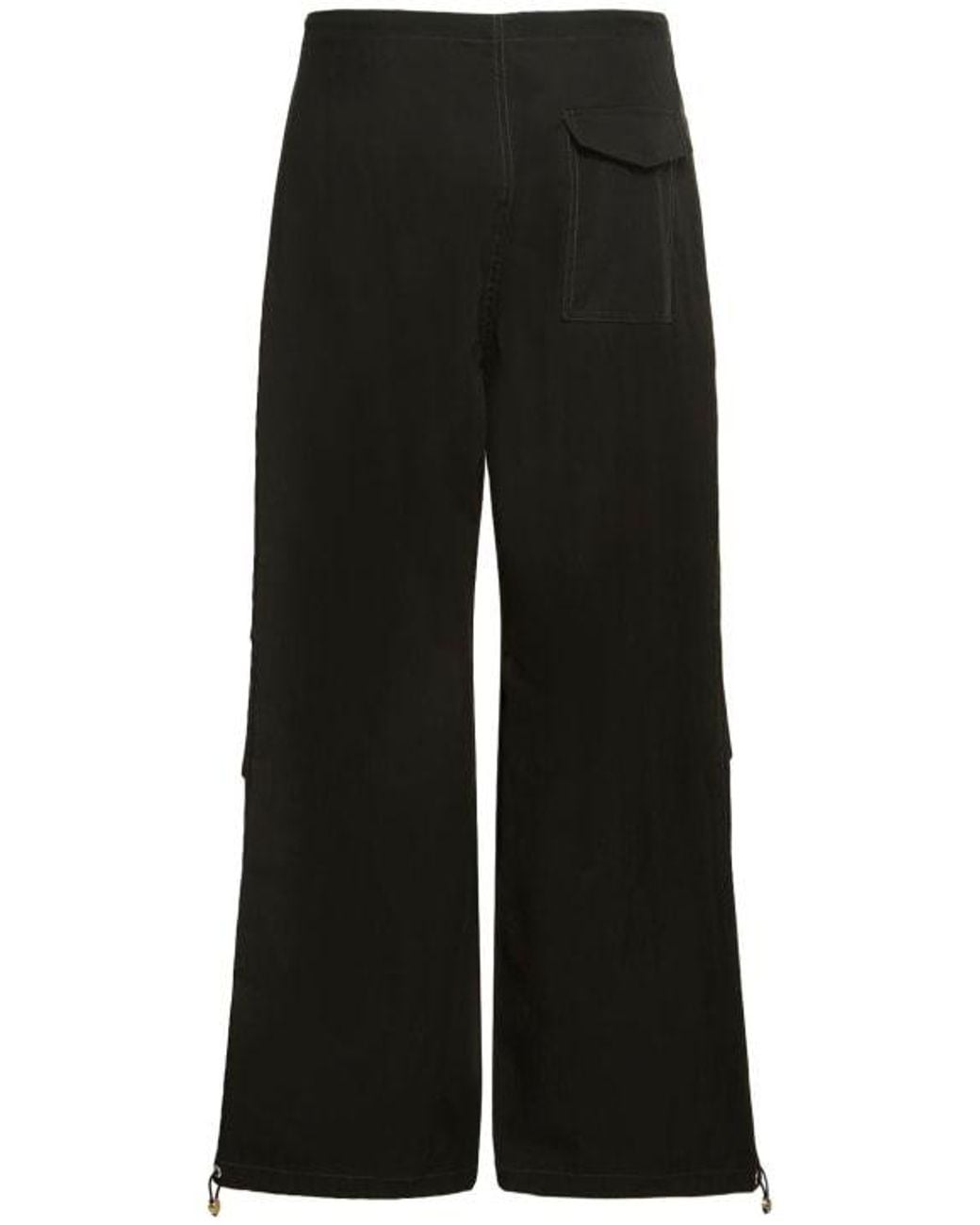 Dion Lee Black Workwear Casual Pants for men
