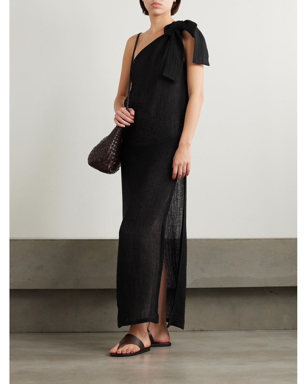 Lisa Marie Fernandez Black Lightweight Dress