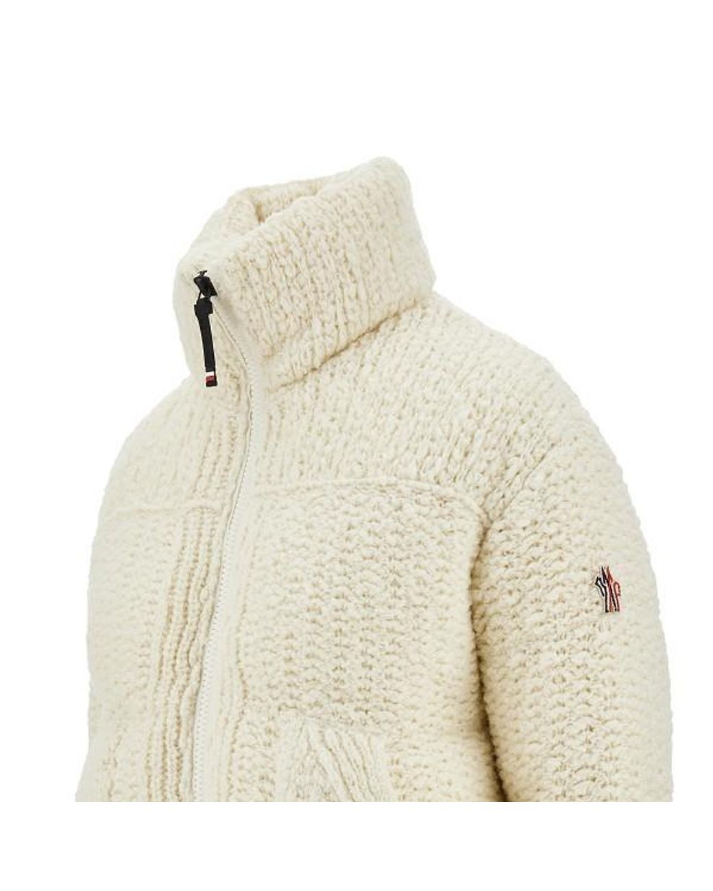 Moncler Natural Grenoble Serfaus Short Down Jacket