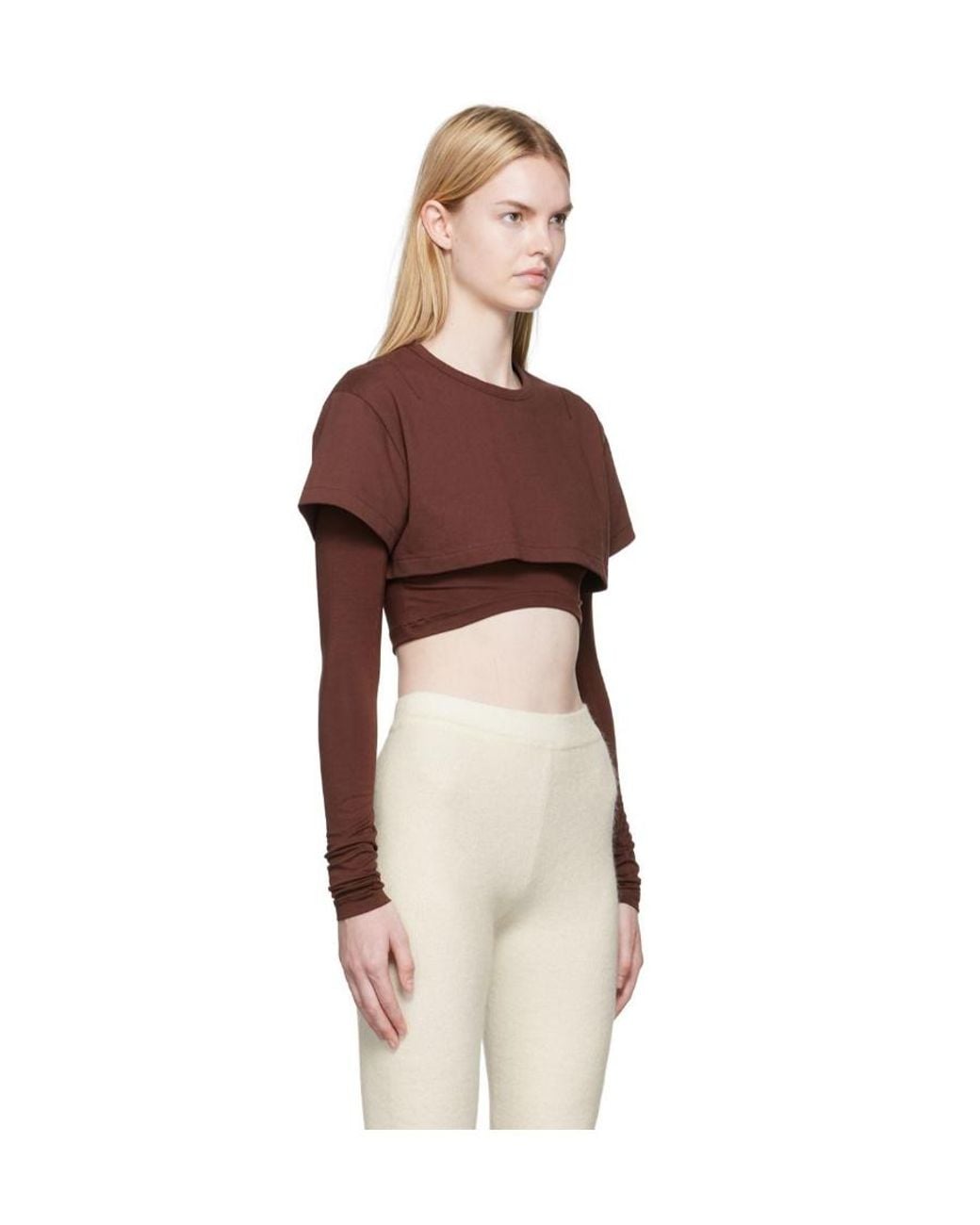 Jacquemus Layered-Effect Long-Sleeve T-Shirt