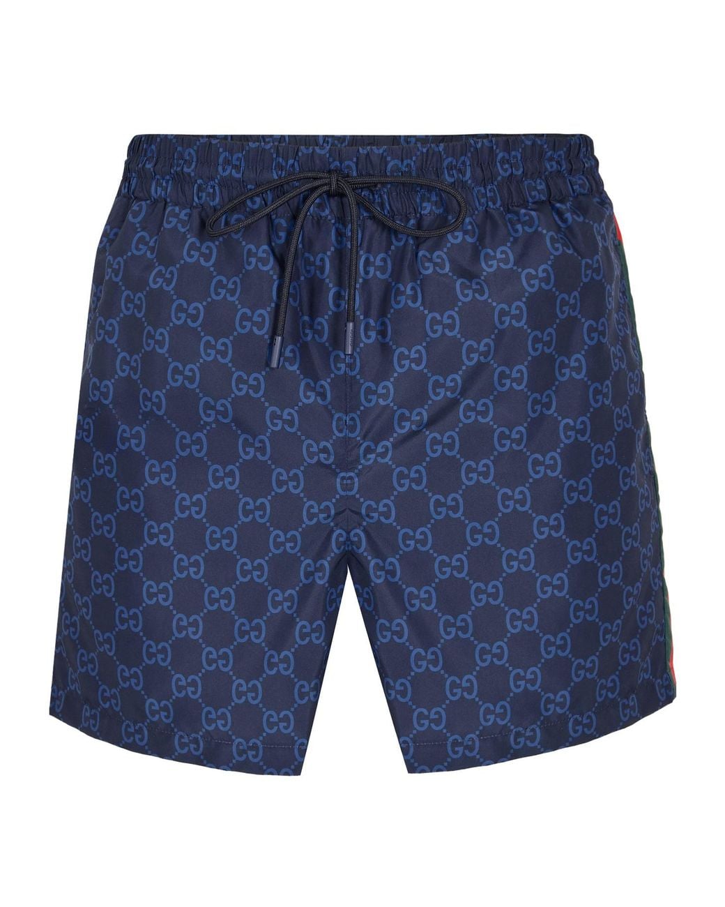 Gucci Blue Simple Swimming Trunks for men