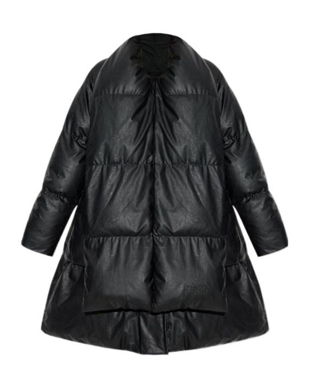 MM6 by Maison Margiela Black Padded Puffer Coat