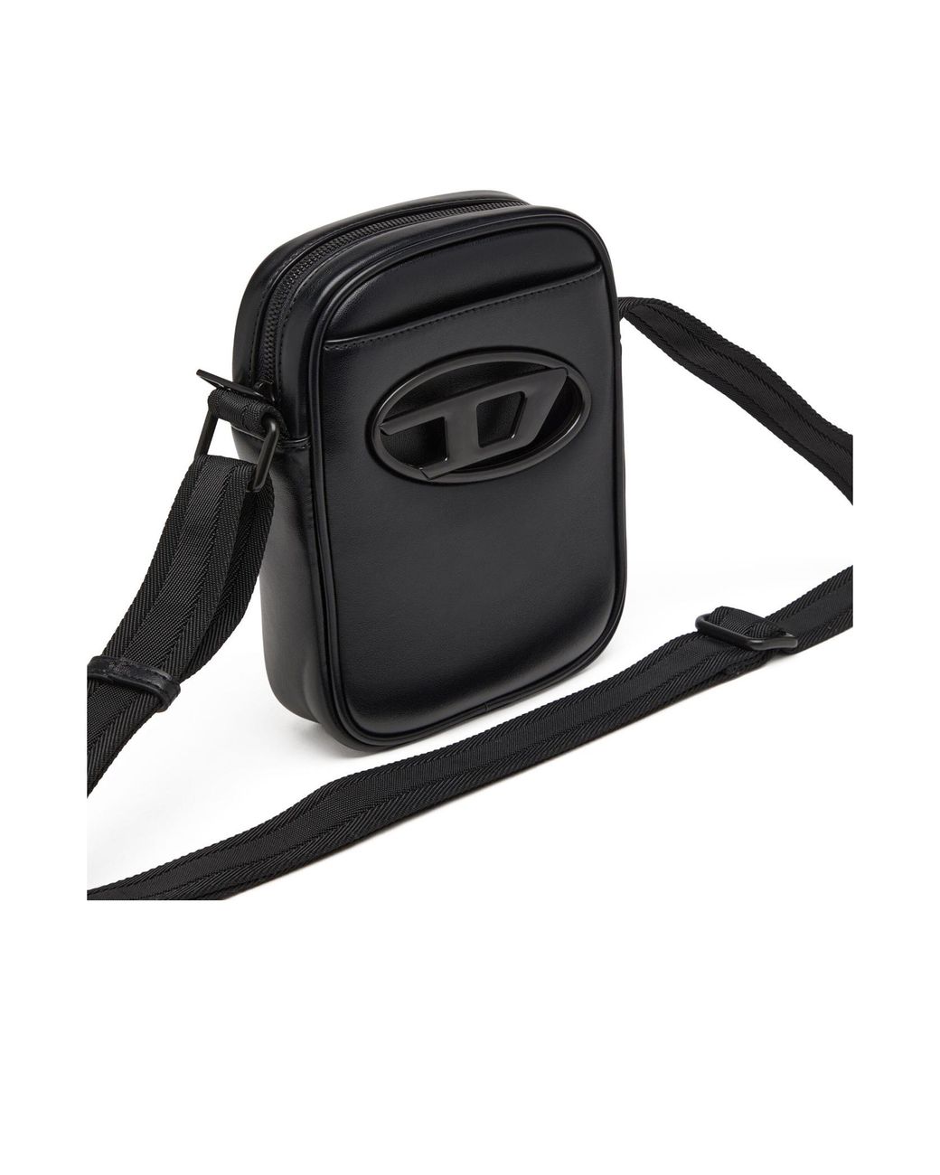 DIESEL Black Messenger Bags for men