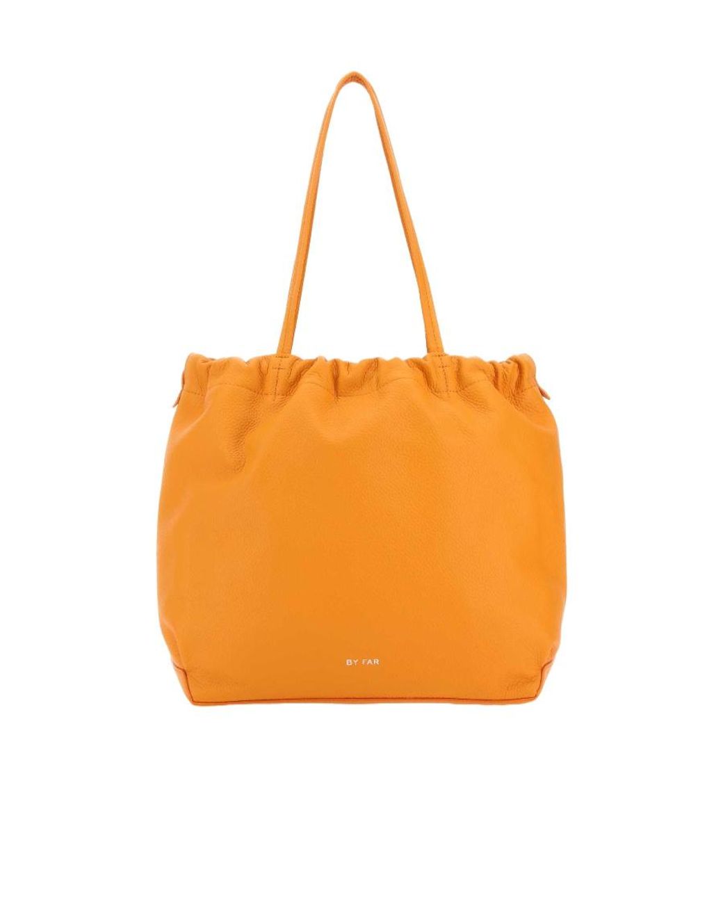 BY FAR Oslo Tote Bag in Orange | Lyst