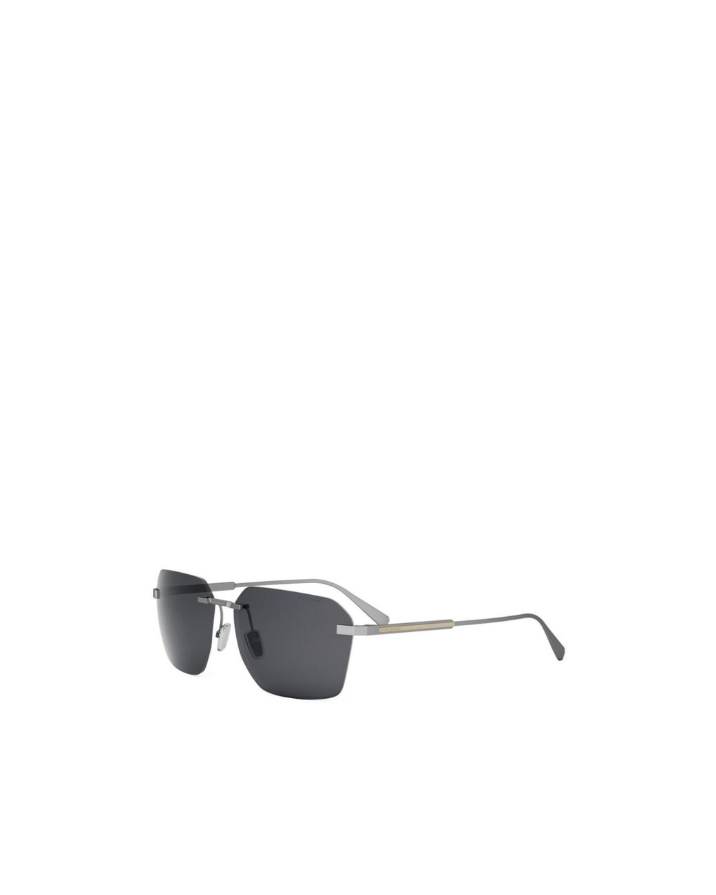 BVLGARI Multicolor Bulgari Square Frame Glasses for men