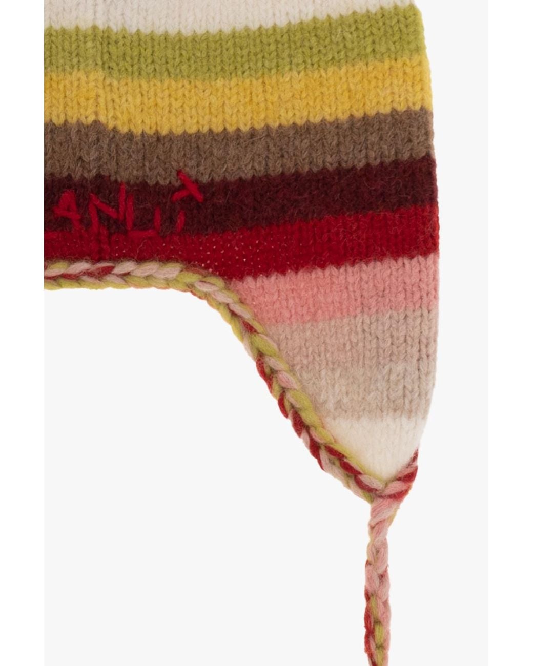 Alanui White Under The Northern Sky Beanie