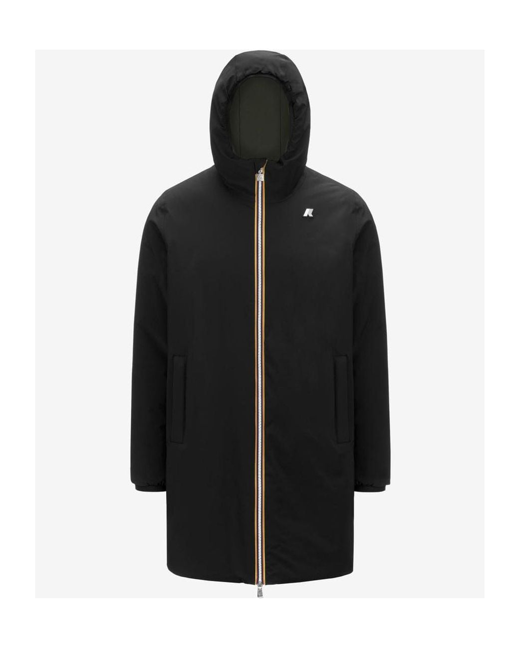 K-Way Green Jacob St Warm Reversible Jacket