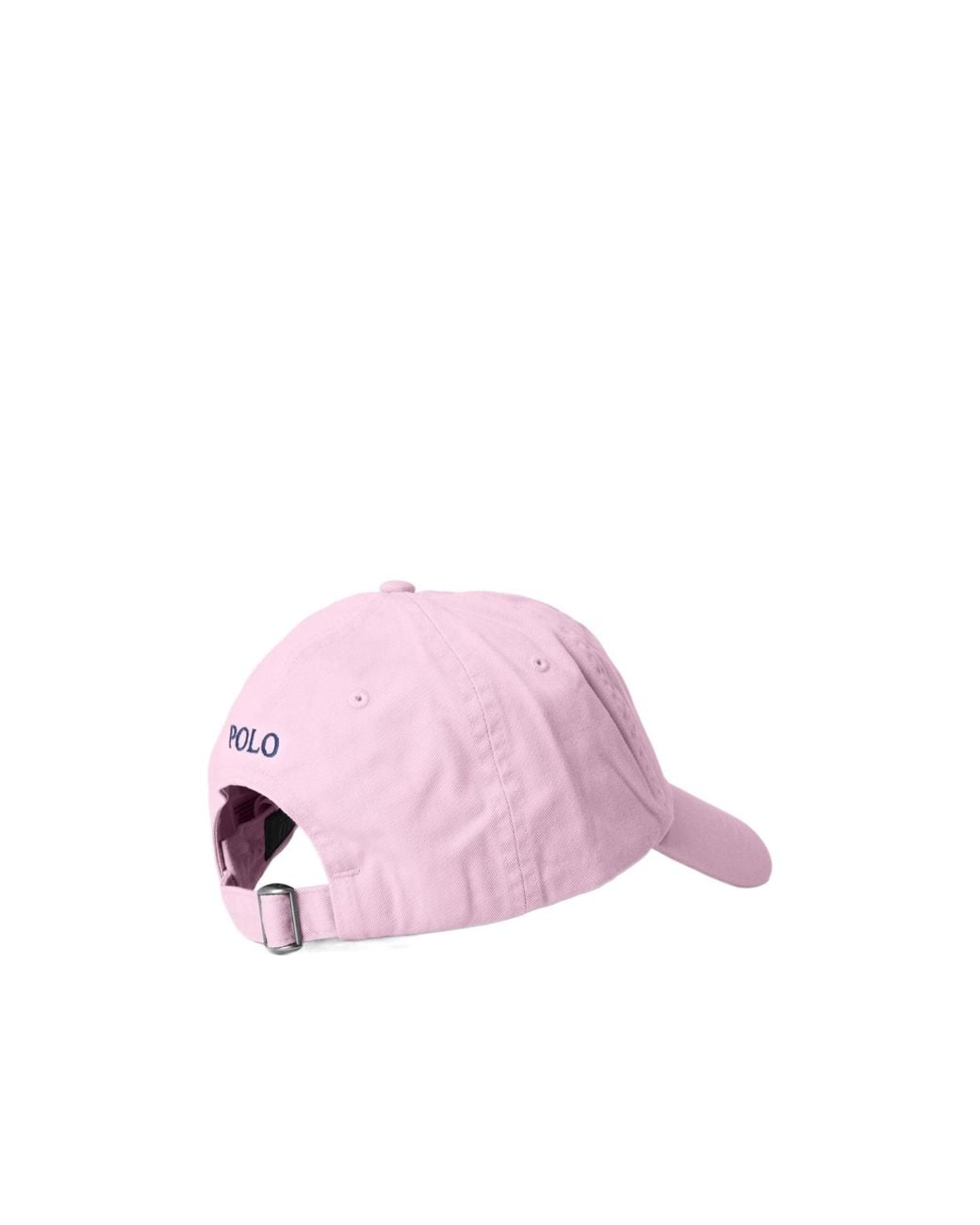 Polo Ralph Lauren Pink Cotton Chino Pony Baseball Cap