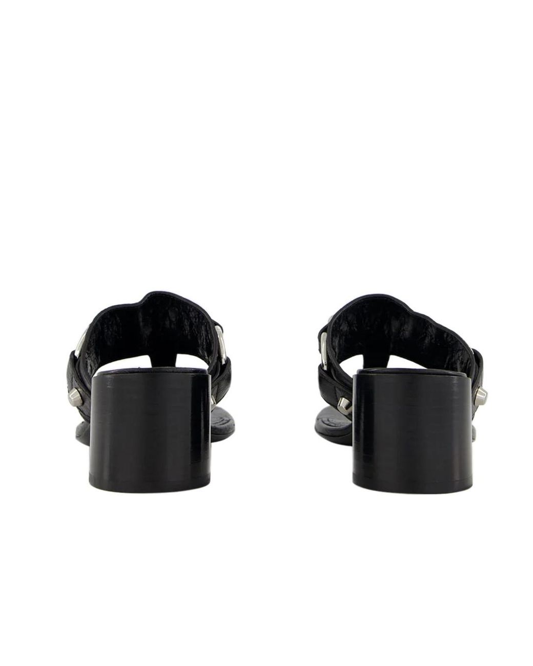 Balenciaga Black "City" 50Mm Sandals