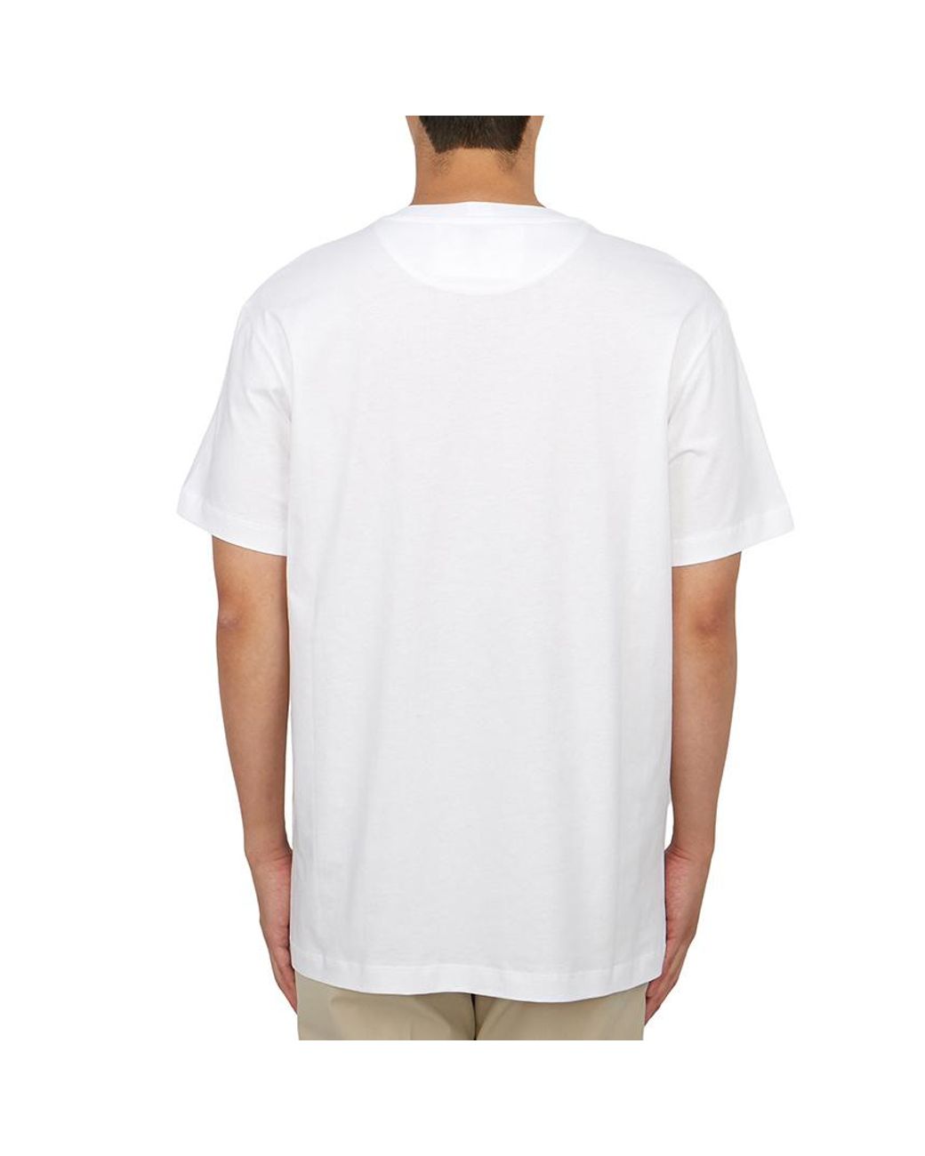 Bally White Short-Sleeved T-Shirt for men