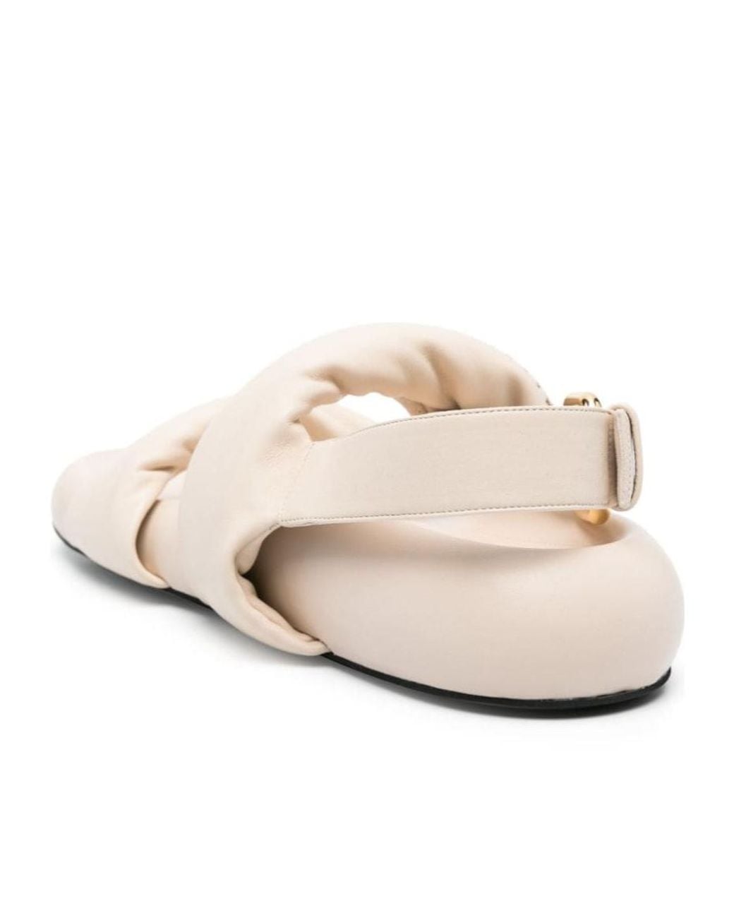 Marni White Bubble Twisted Open-Toe Sandals