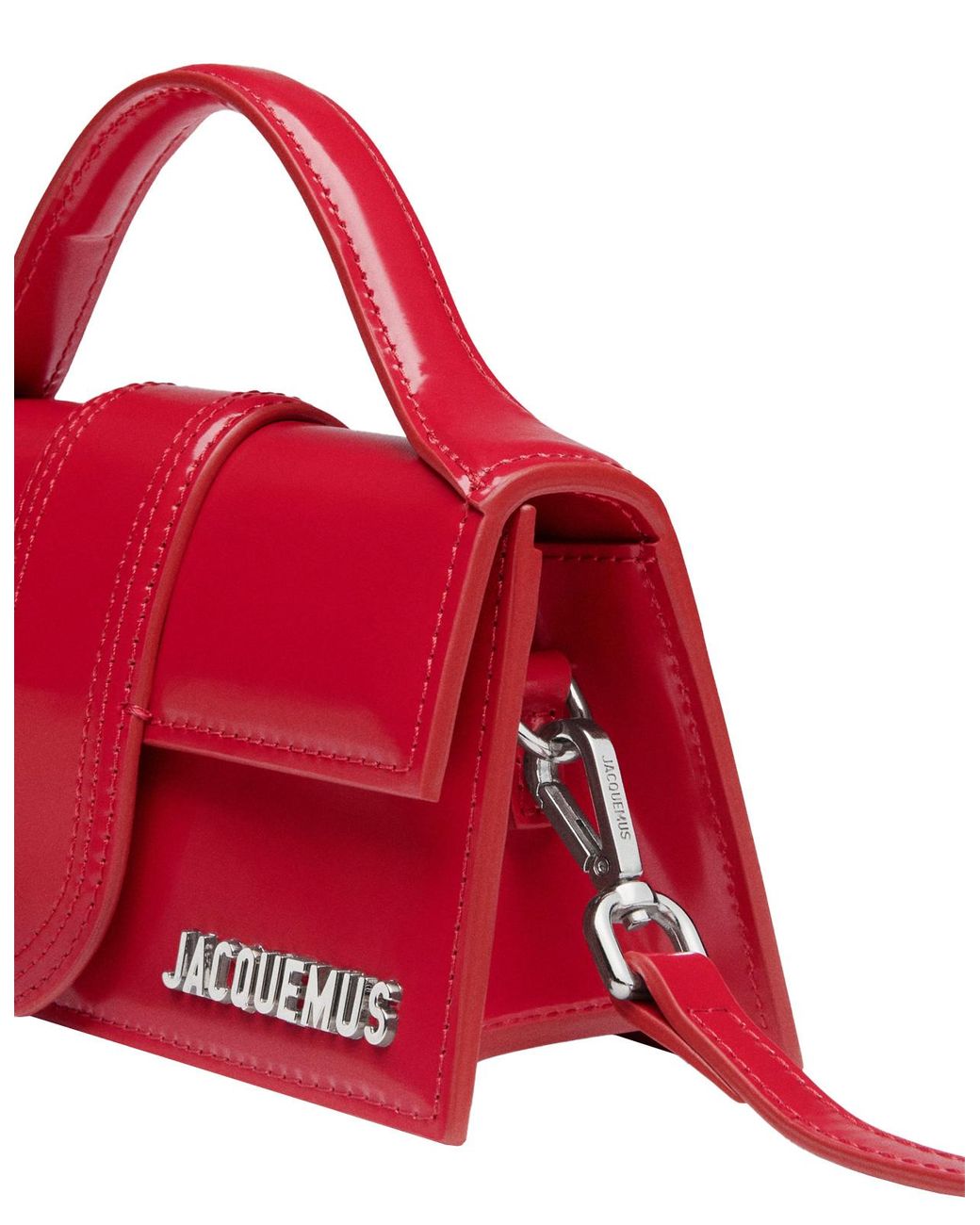 Jacquemus Red Le Chiquito Top Handle Shoulder Bag