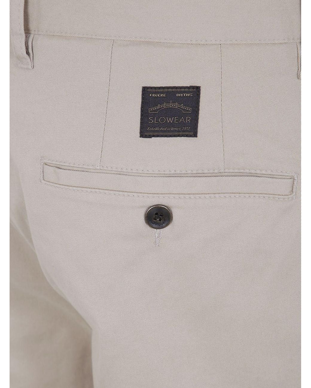 Incotex Gray Straight-Leg Trousers for men