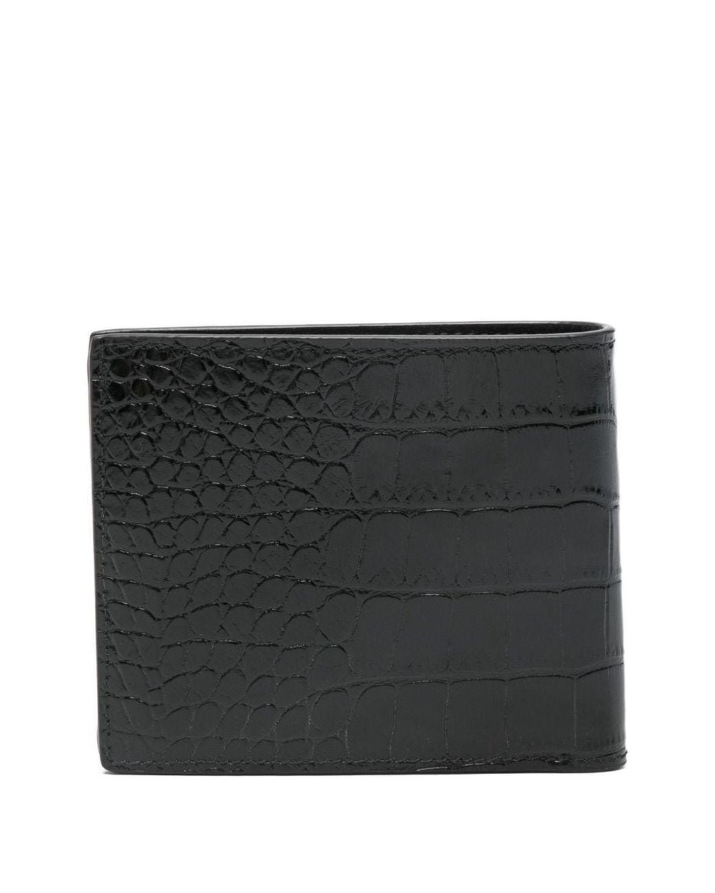 Tom Ford Black Leather Wallet for men