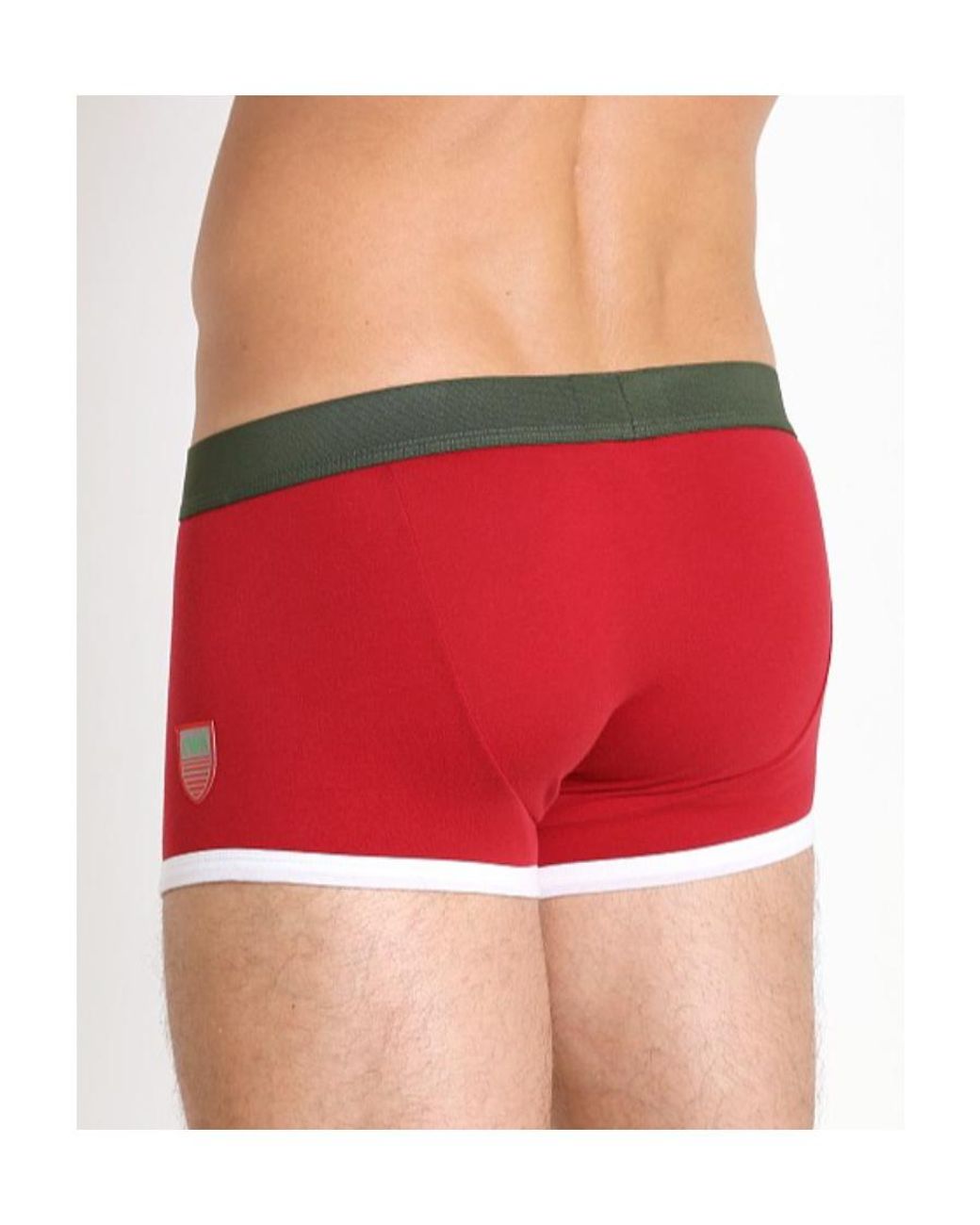Emporio Armani White Logo Logo Boxers for men