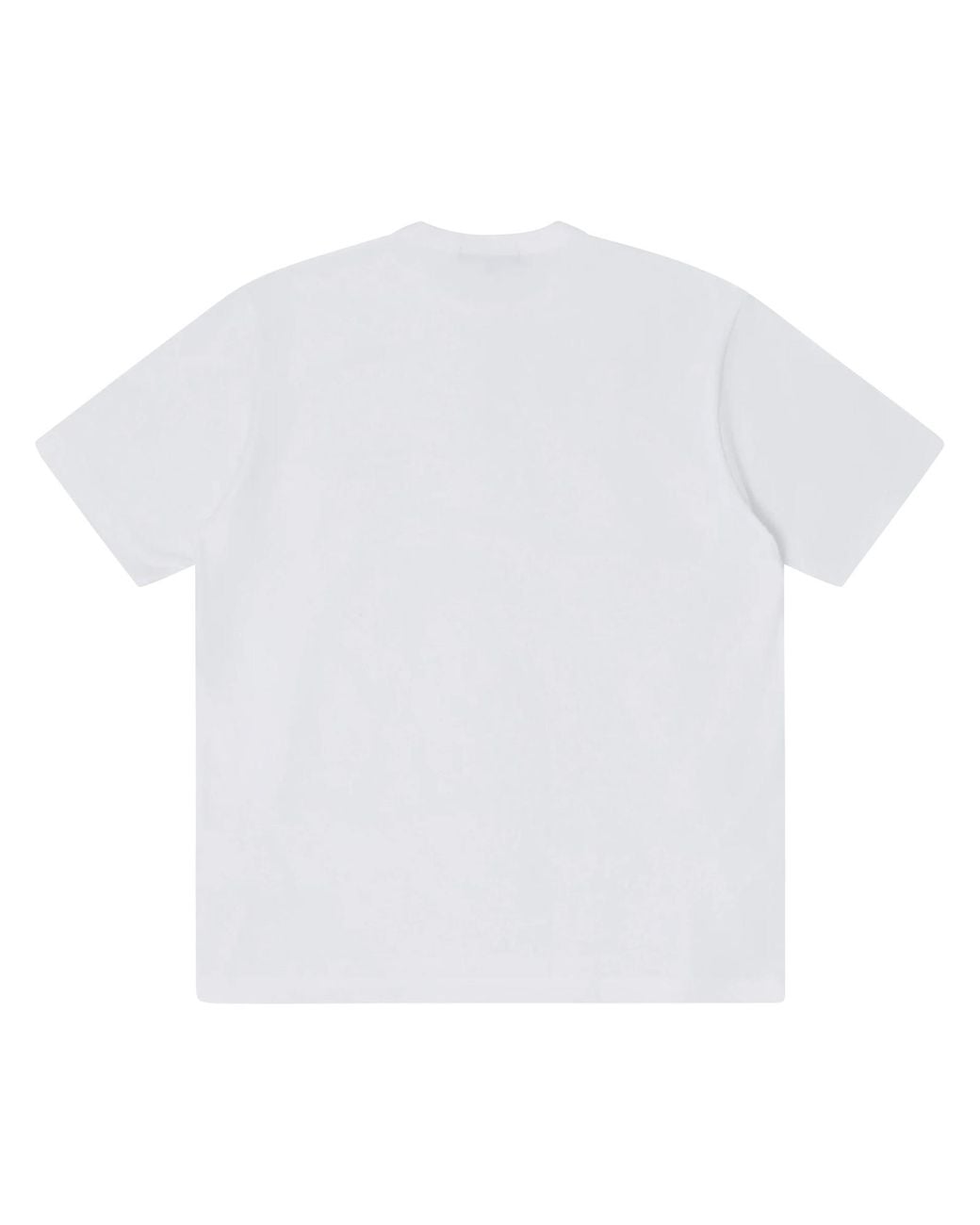 Comme des Garçons White Crew Neck Short-Sleeved T-Shirt for men