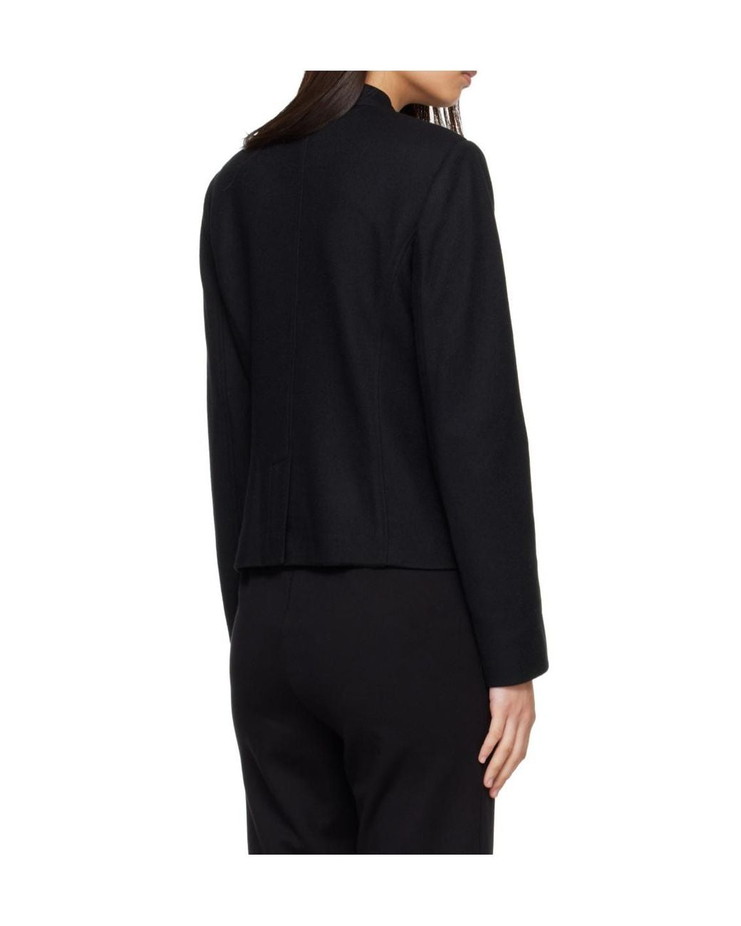 Rag & Bone Black Long-Sleeve Jacket