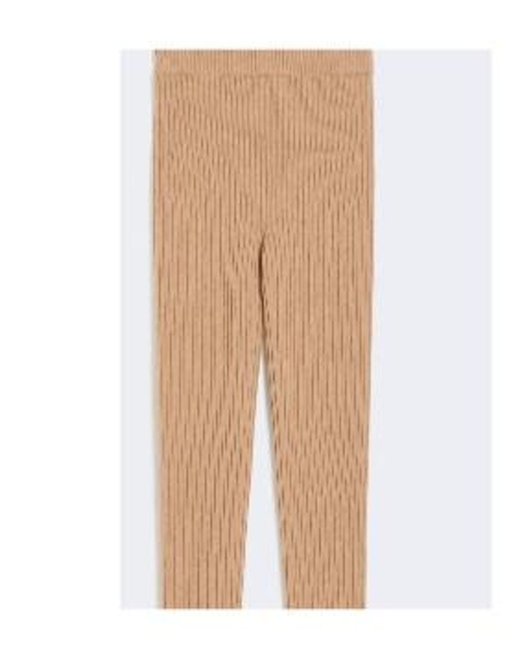 Max Mara Natural Apogeo Knitted Trousers