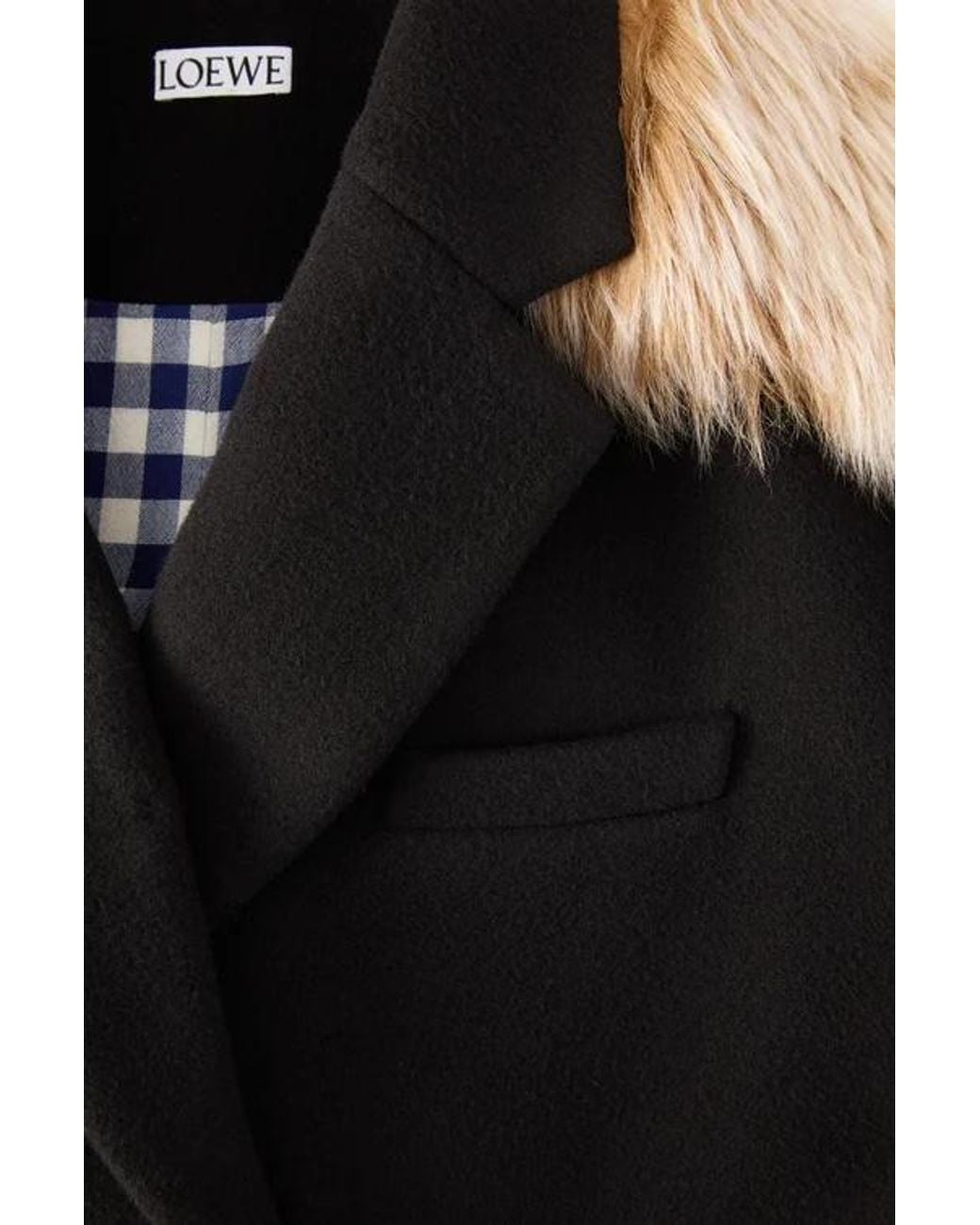 Loewe Black Short Coat