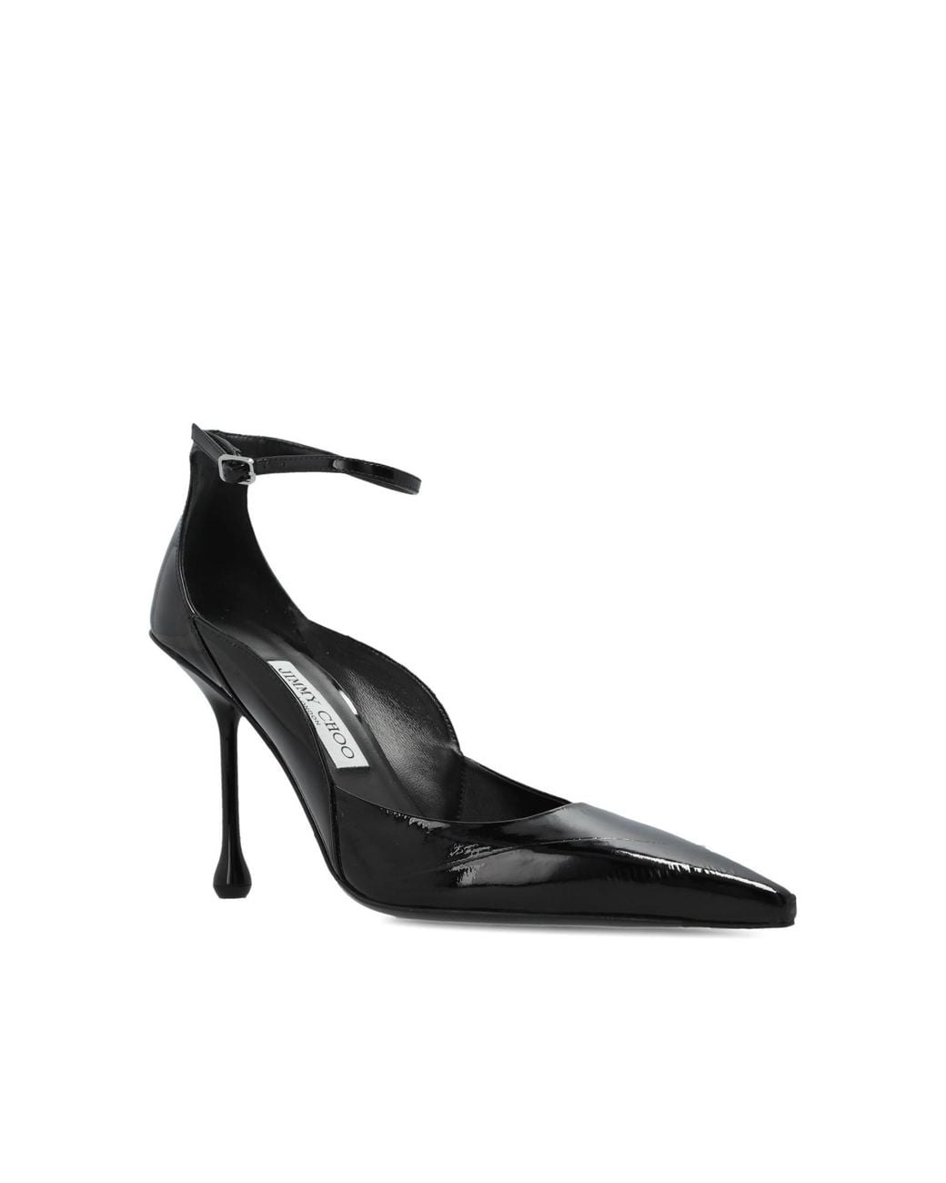 Jimmy Choo Black Quinci 95 Pumps