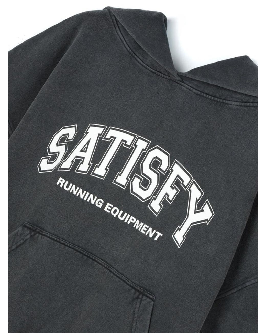 Satisfy Gray Softcell Hoodie for men