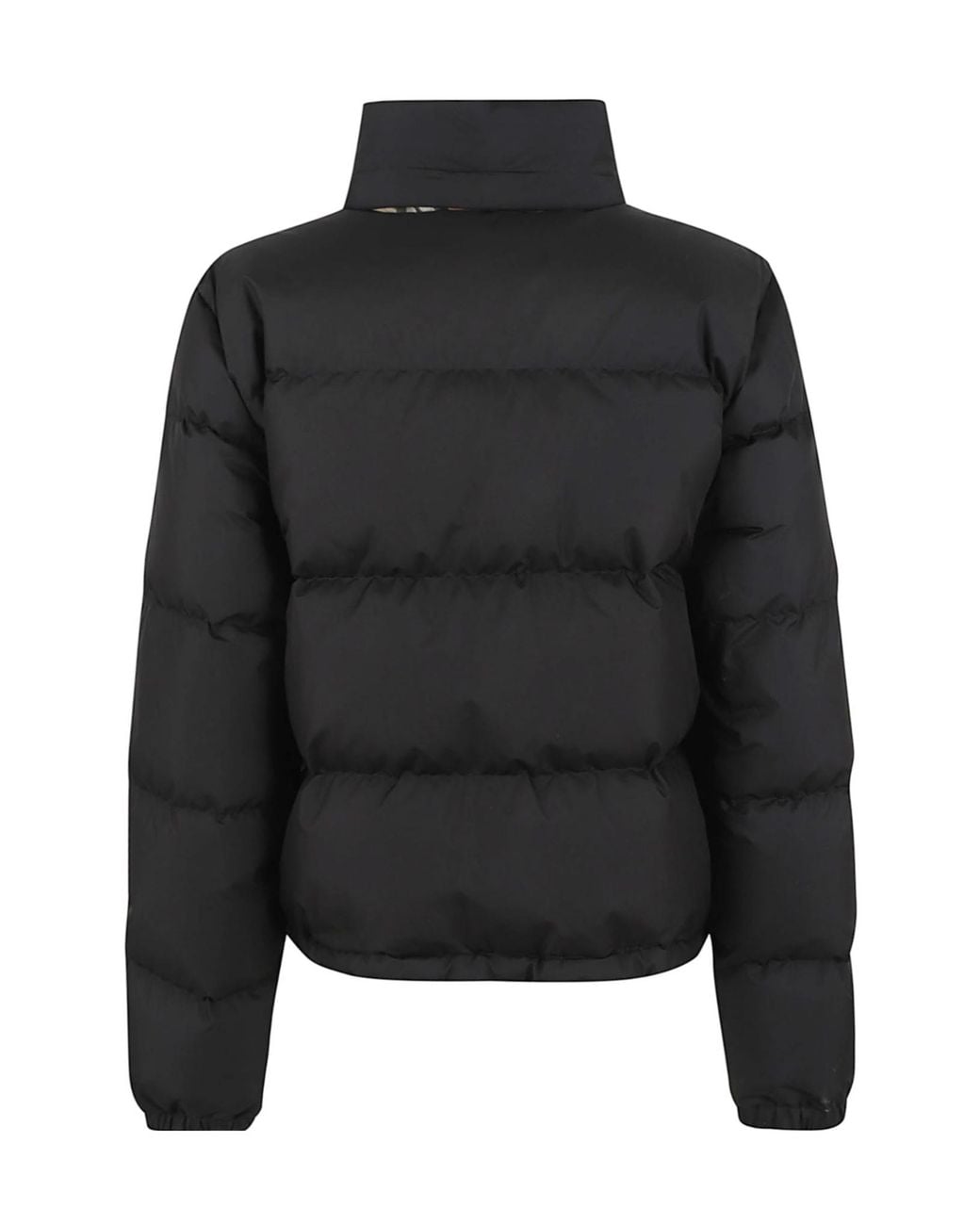 Burberry Black High-Neck Puffer Jacket