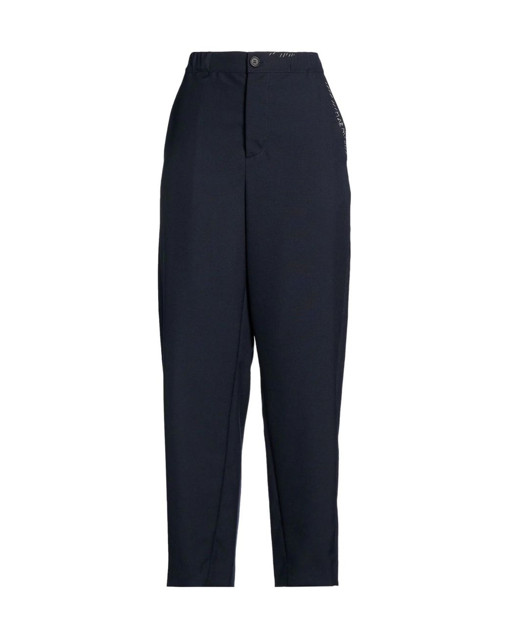 Marni Blue Slit Pocket Tapered Trousers
