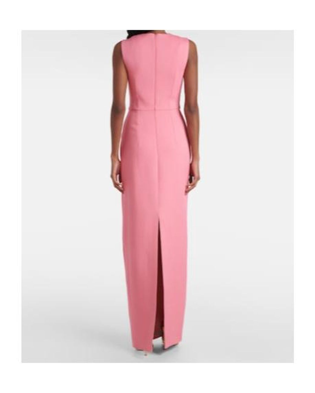 Emilia Wickstead Pink Juulia Crêpe Gown