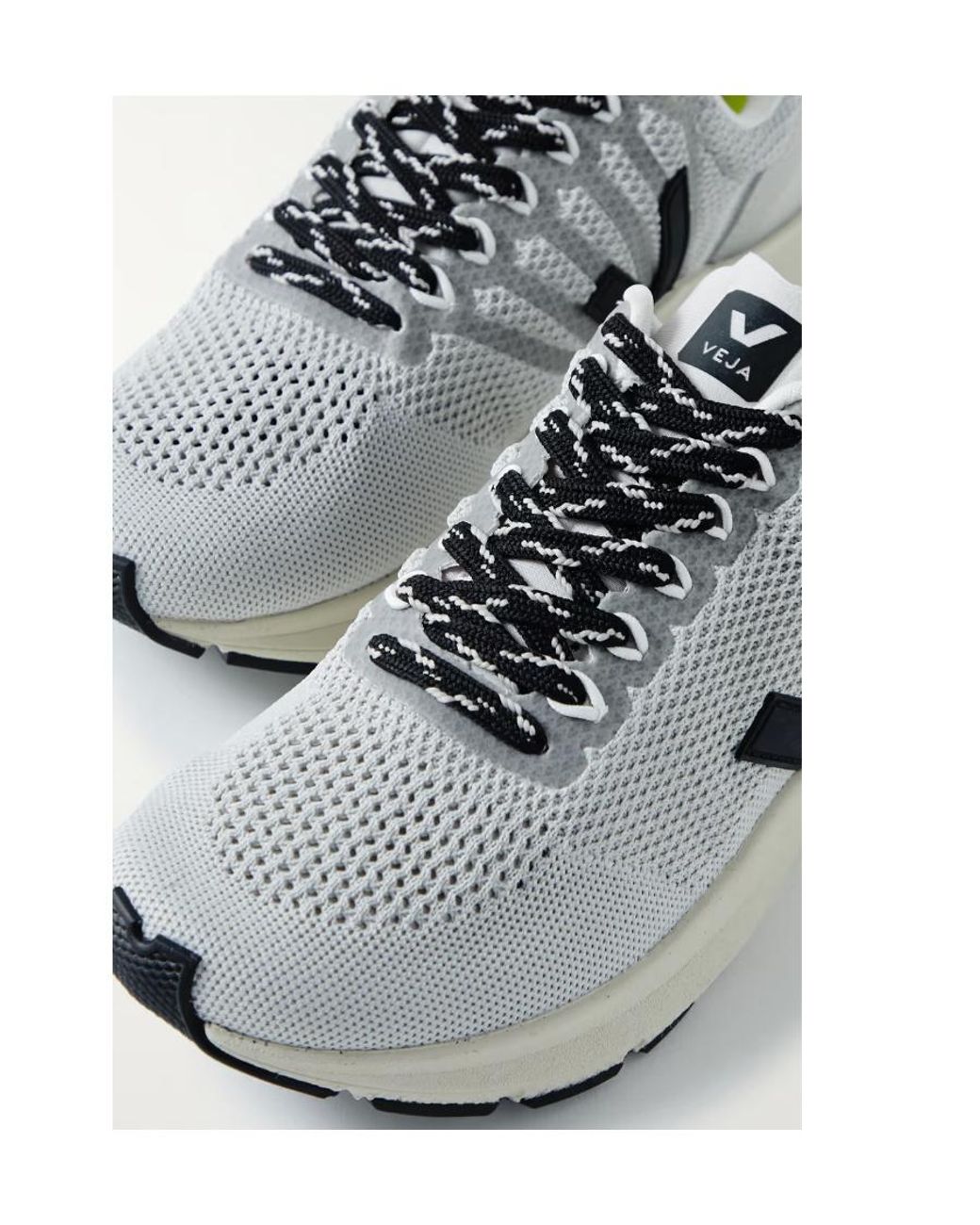 Veja Gray Knitted Casual Sports Shoes