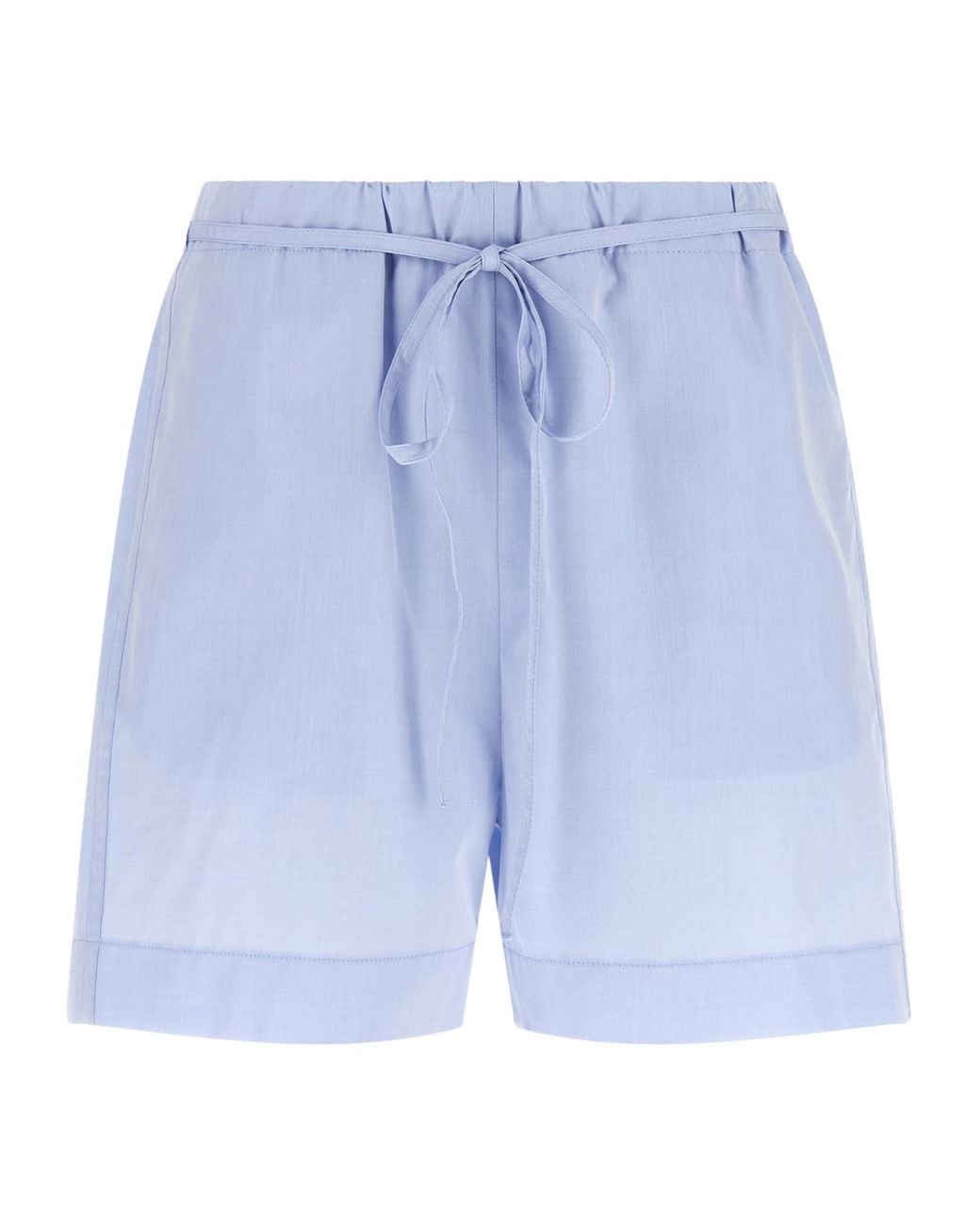 Loulou de Saison Blue Elastic Waist Shorts