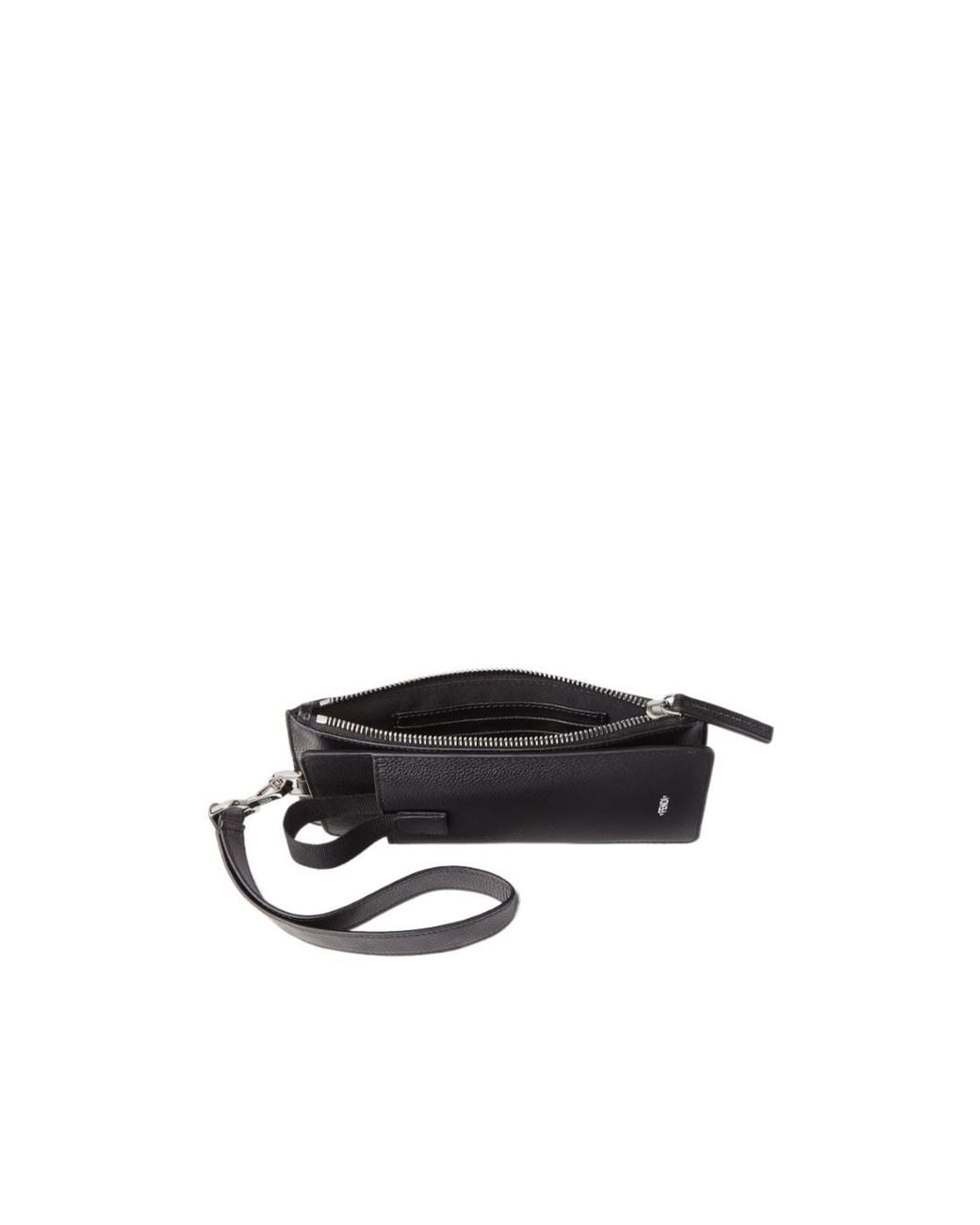 Fendi White Handle Flat Pouch for men