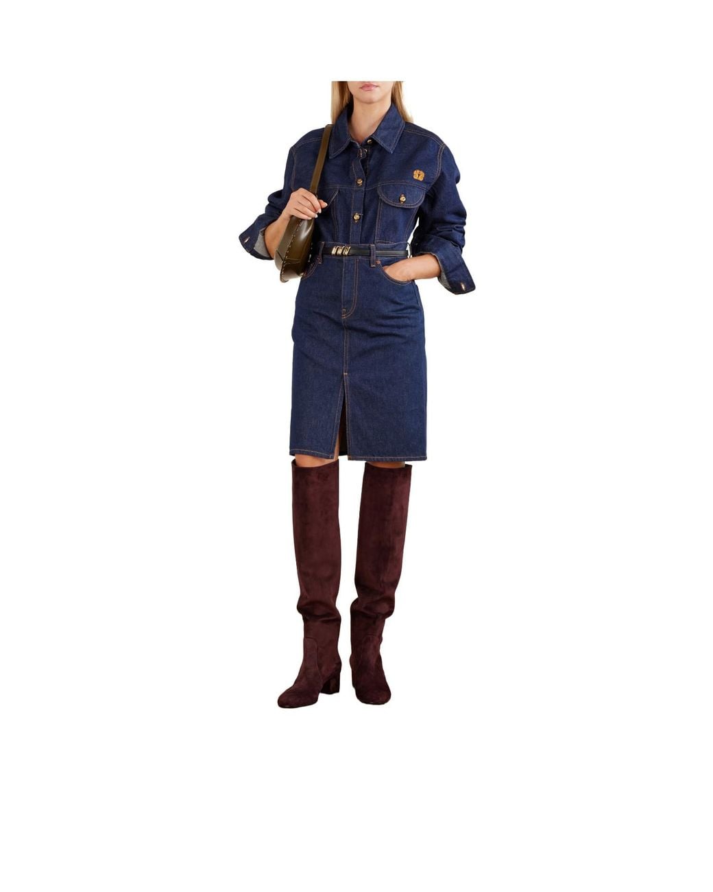 Gianvito Rossi Red Suede 45 Over-The-Knee Boots