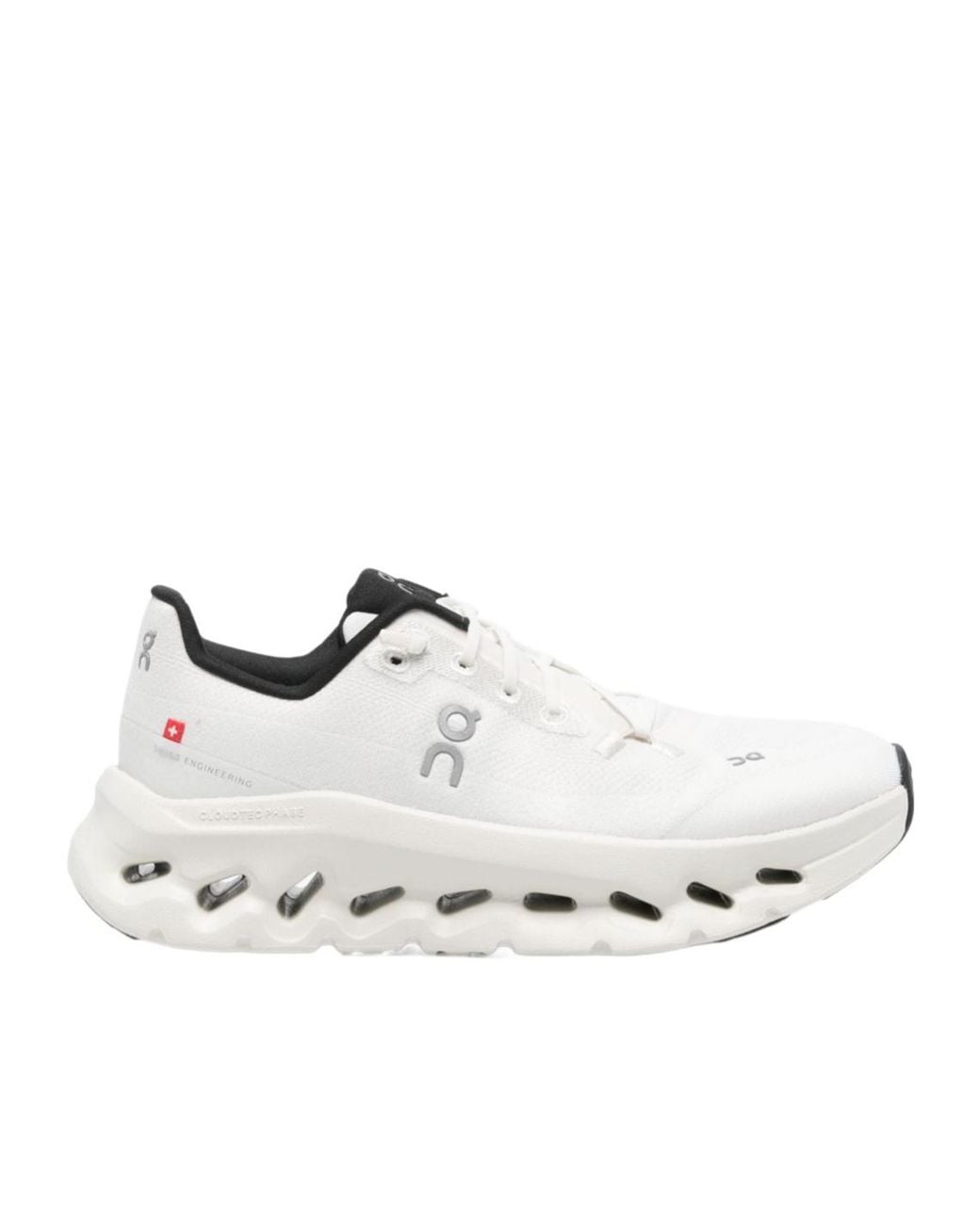 On Shoes White Cloudtilt Lace-Up Sneakers