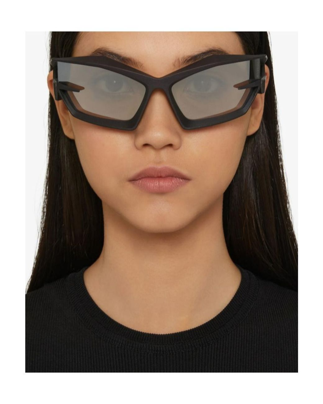 Givenchy Metallic Giv Cut Geometric Sunglasses for men