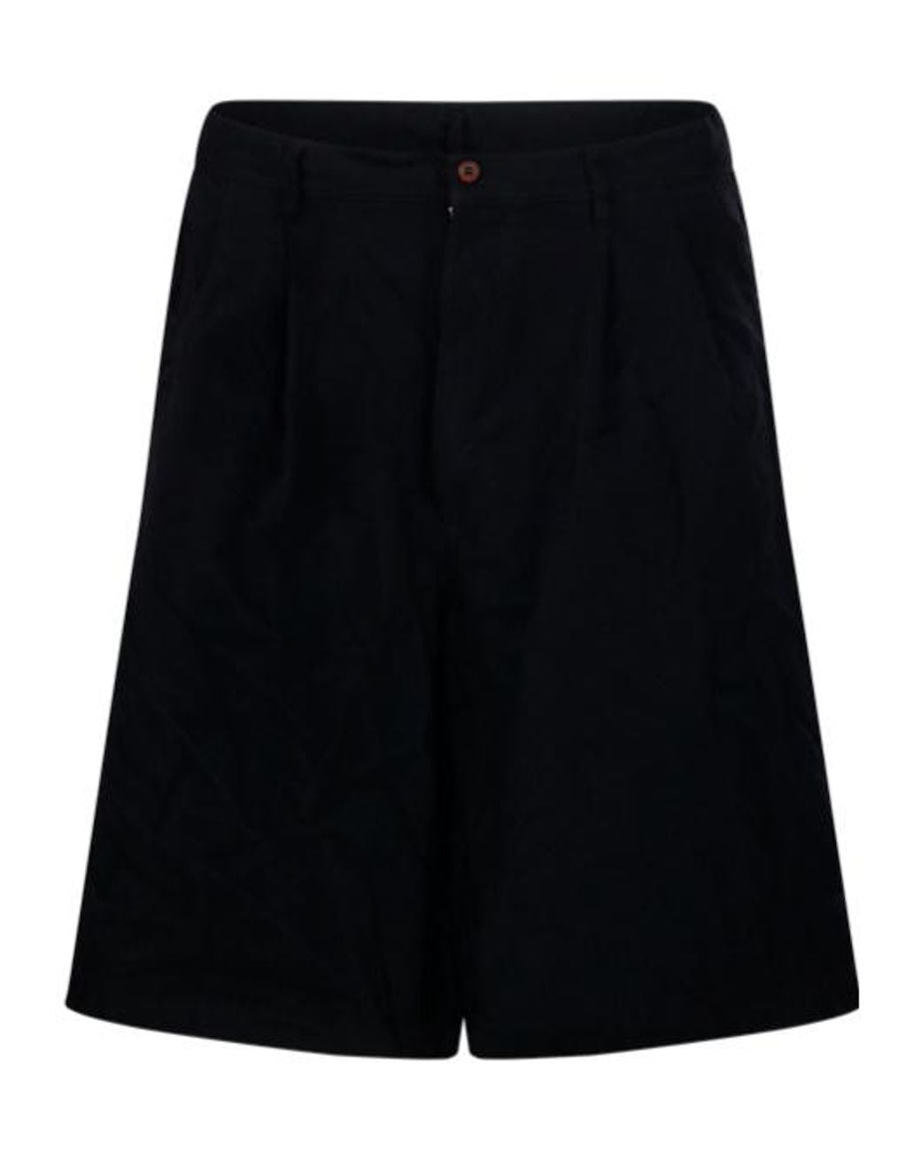 Comme des Garçons Black Comme Des Garçons Shirt Pleated Shorts for men