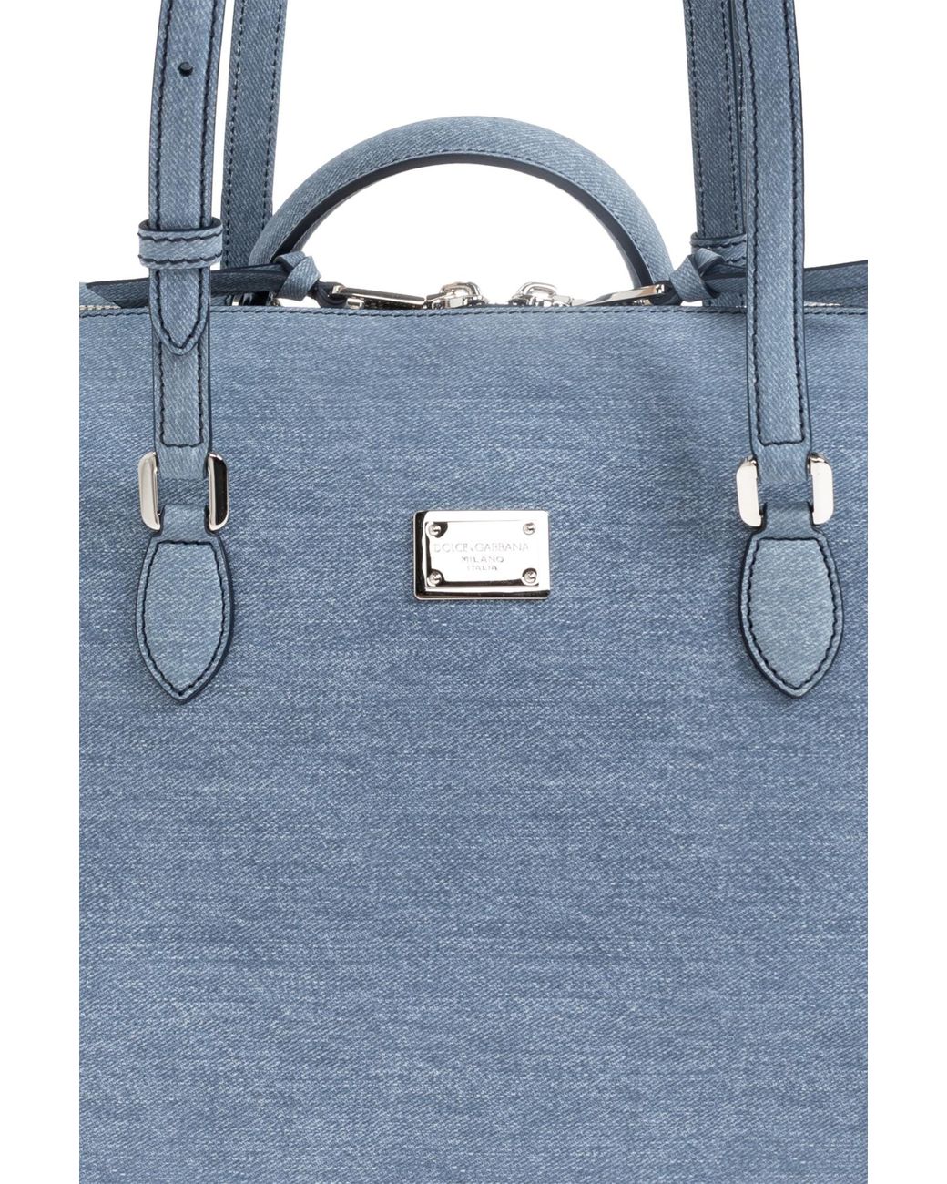 Dolce & Gabbana Blue Vittoria Handbag for men