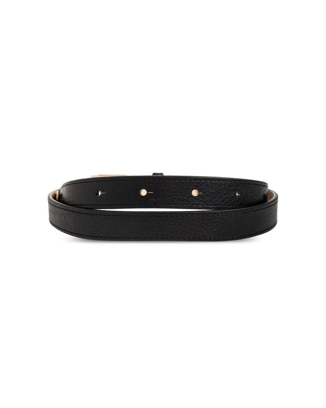DSquared² White Logo Buckle Belt