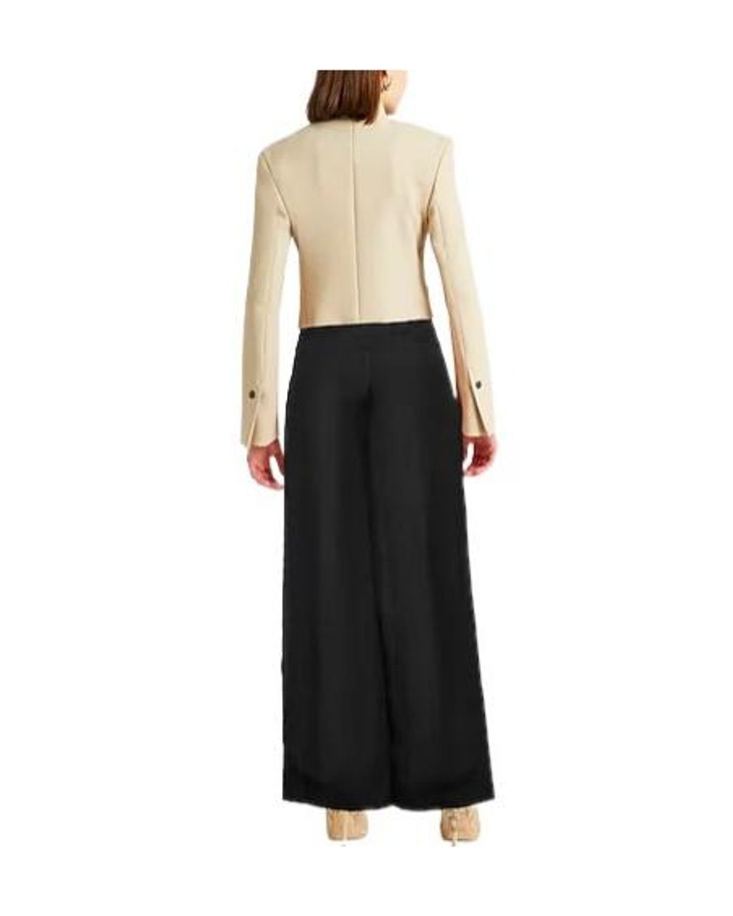 Chloé Black Wide-Leg Trousers
