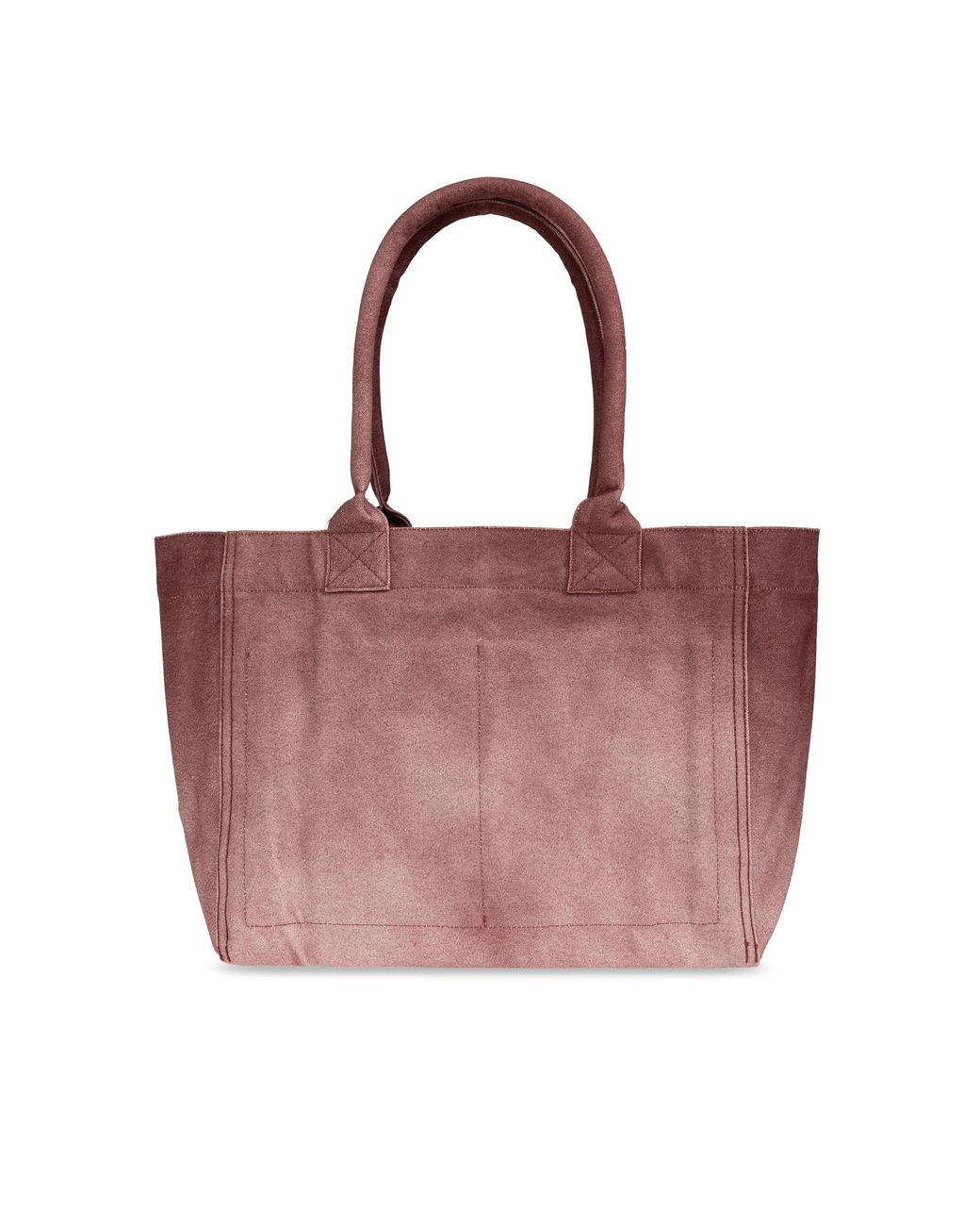 Isabel Marant Purple Yenky Logo Tote Bag