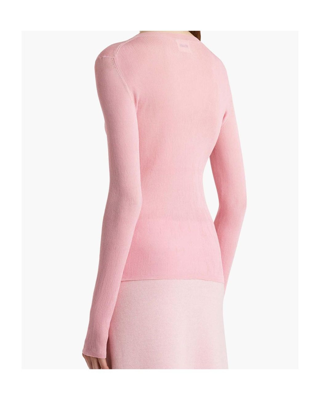 Khaite Pink Mosi Top