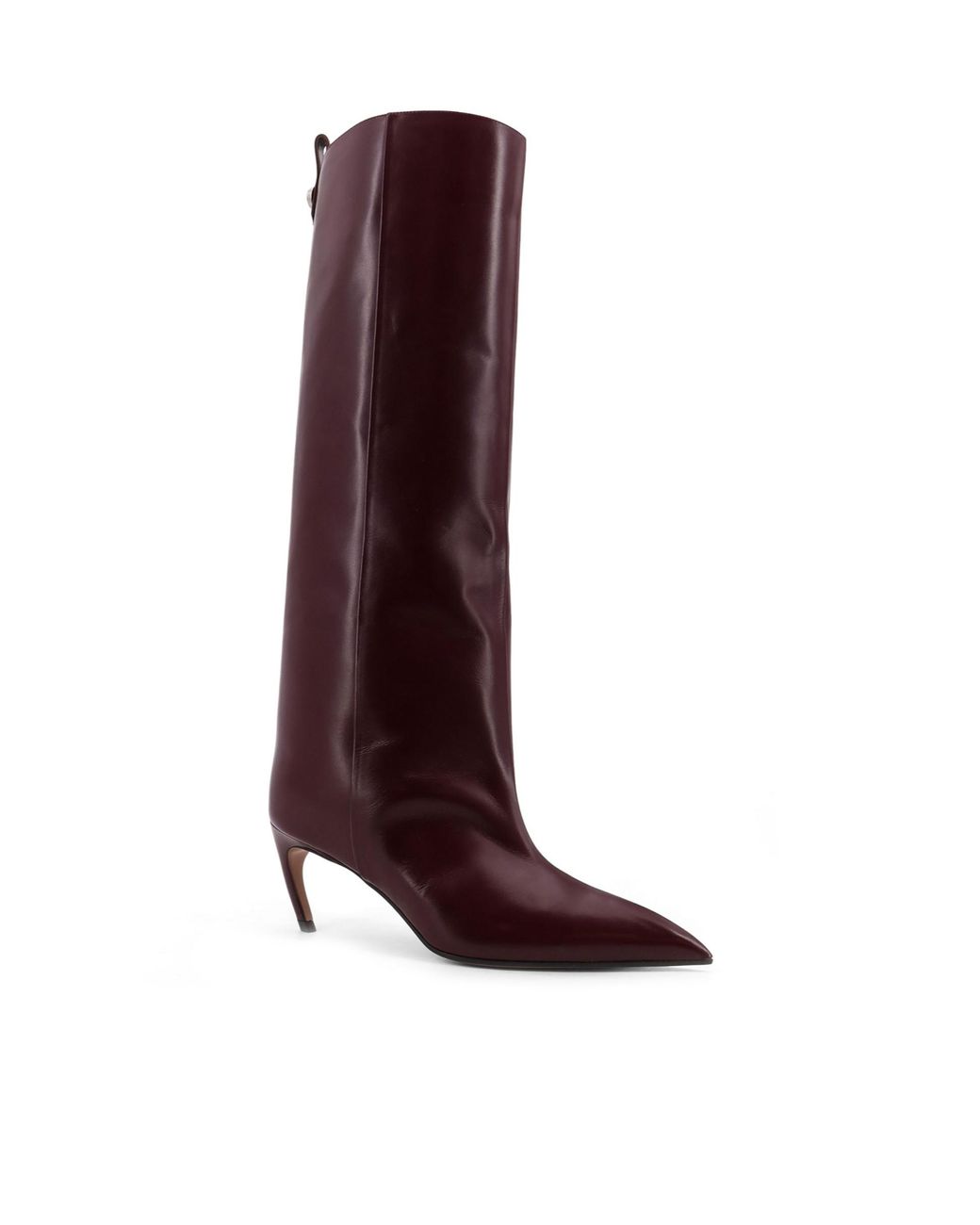 The Attico Brown The Lea Pointed Toe Boots