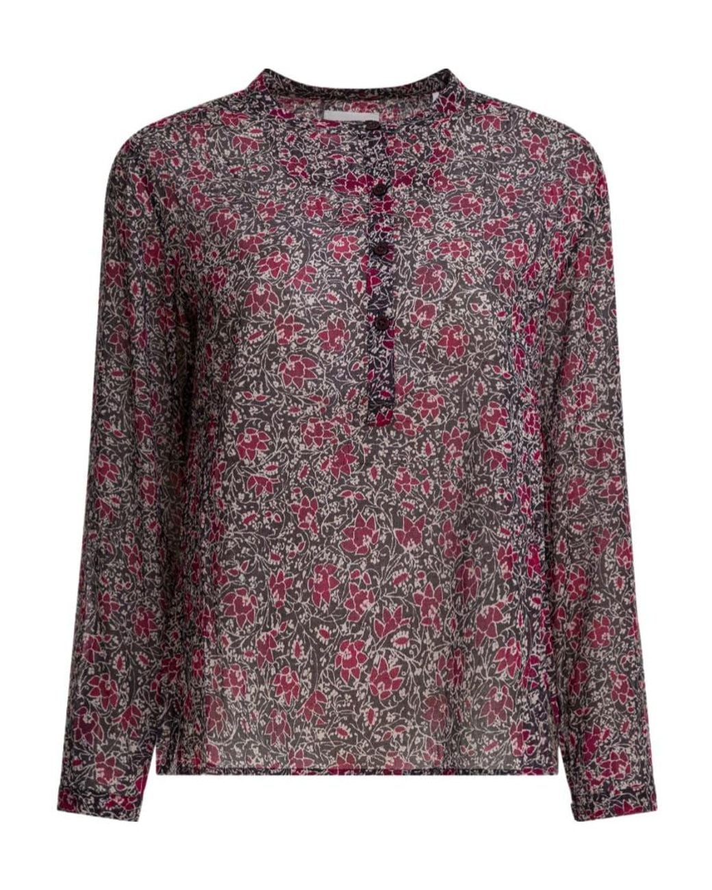 Isabel Marant Purple Maria Shirt