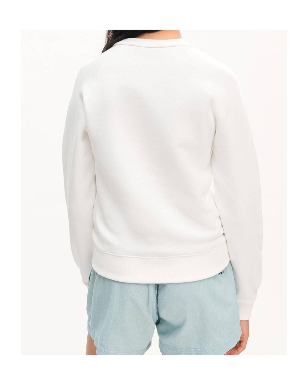 KENZO White Signature Embroidered Crewneck Sweatshirt