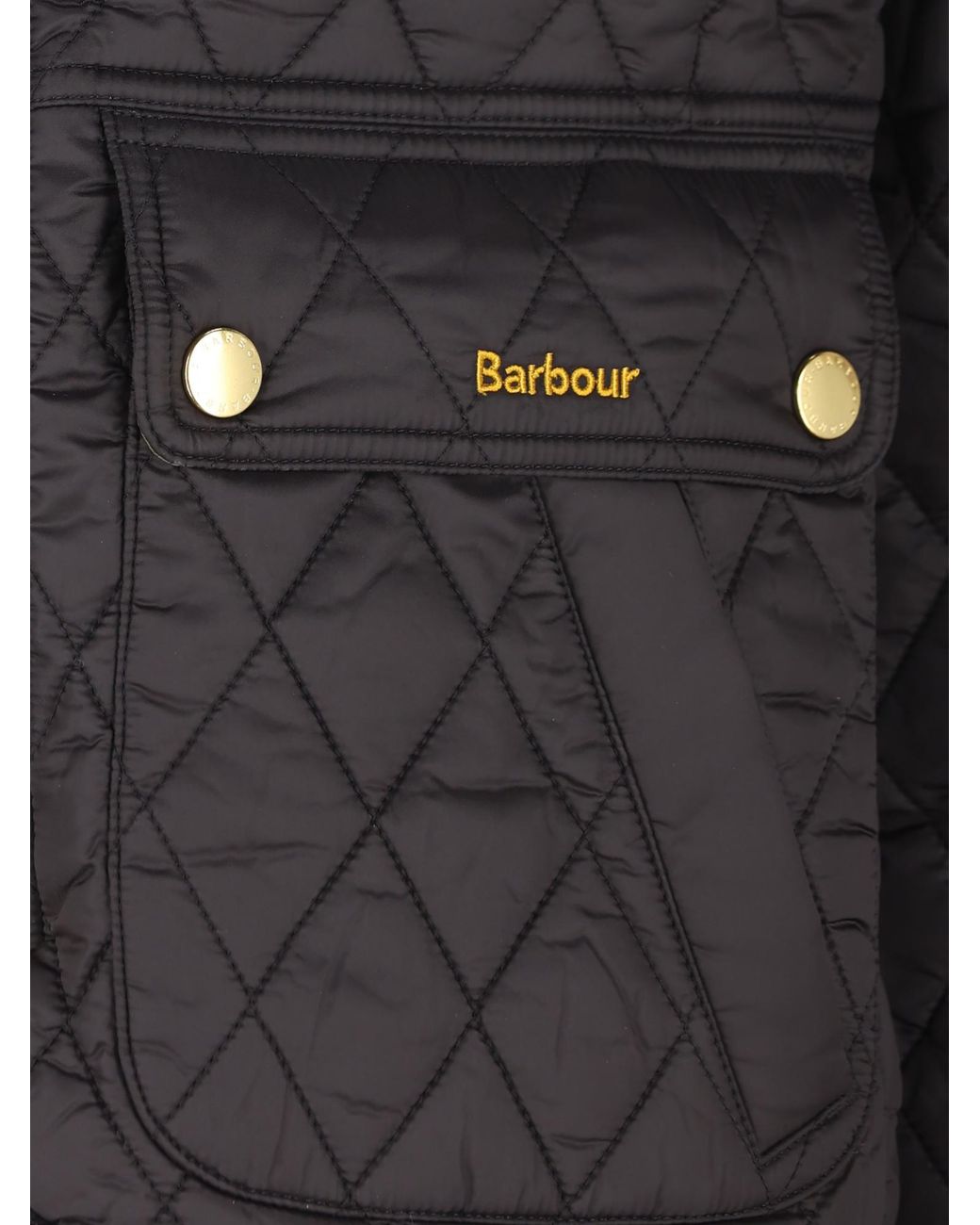 Barbour Black Beadnell Quilted Jacket