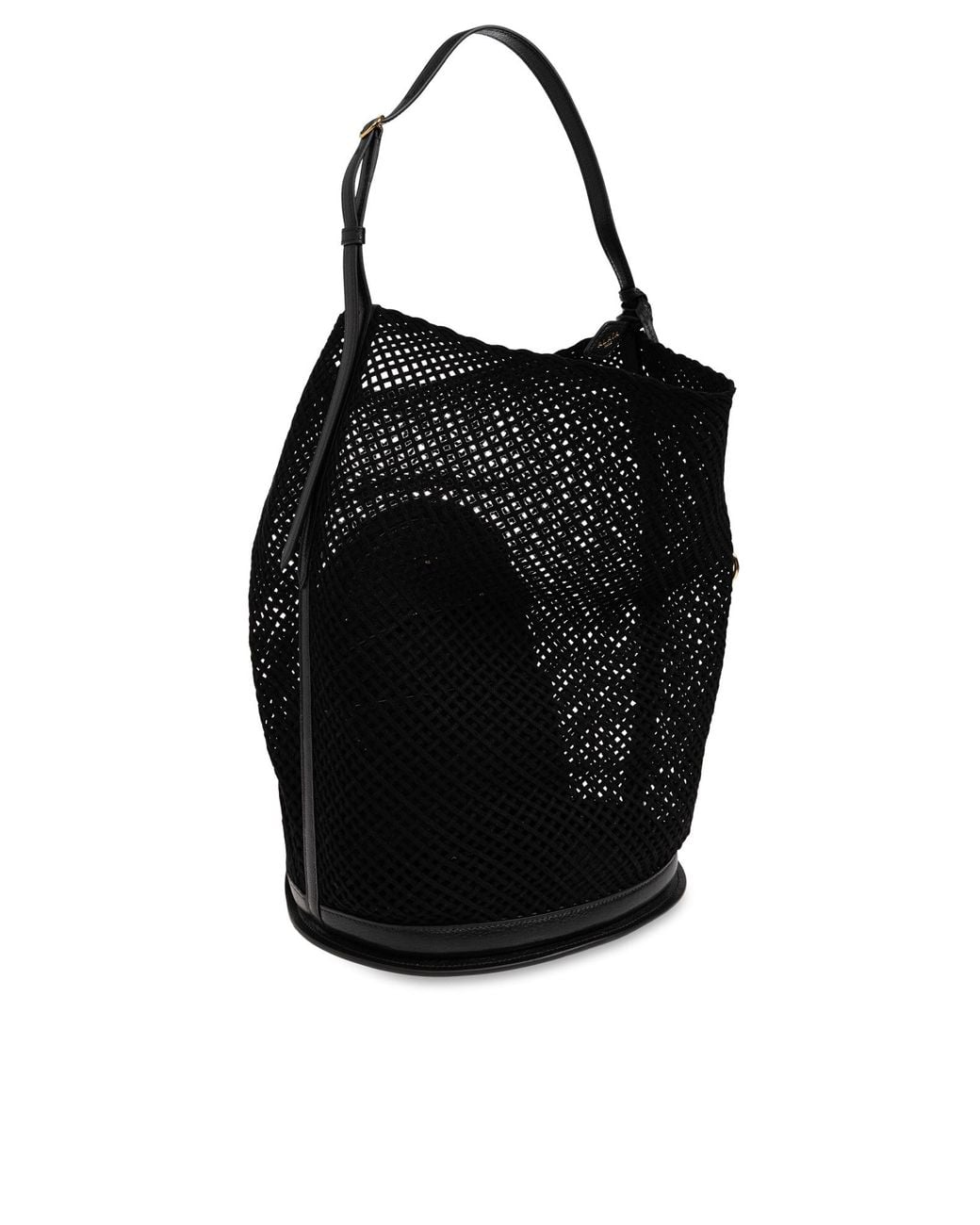 Alaïa Black Alaïa Hip Large Bucket Bag