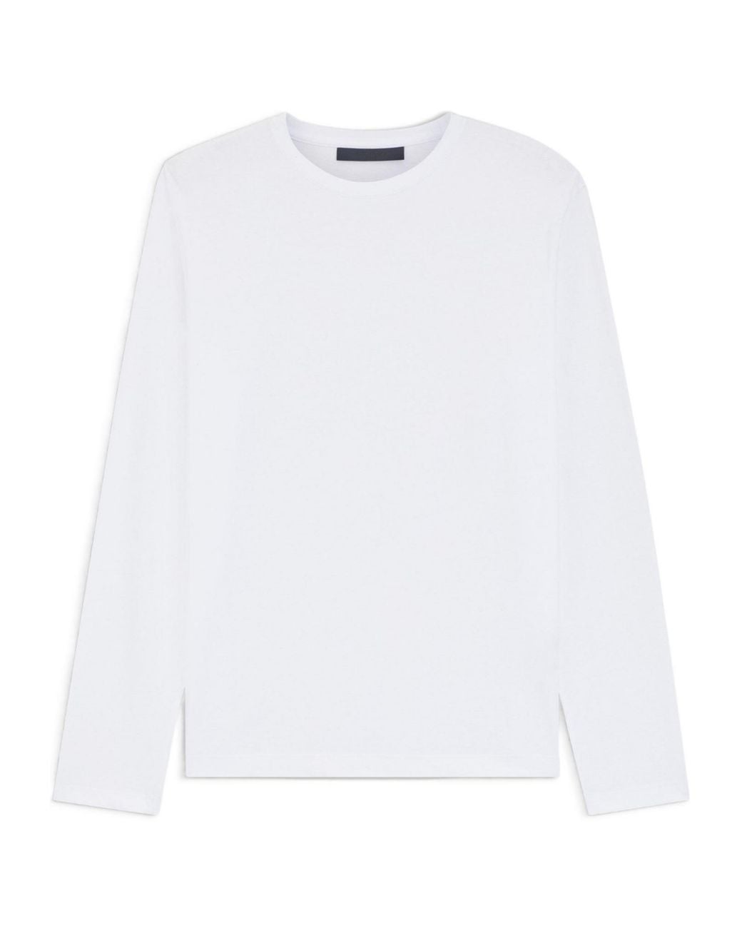 Boss White Crew Double Breasted Sweater for men