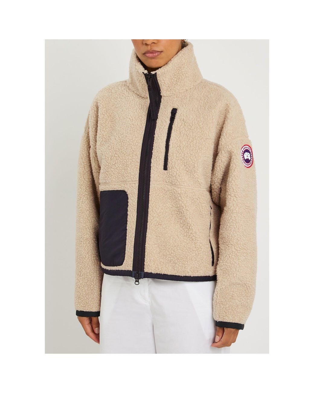 Canada Goose Natural Wool Blend Jacket