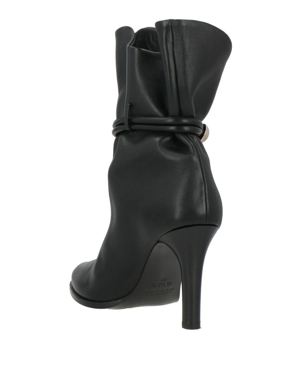 Isabel Marant Black Ankle Boots Lambskin