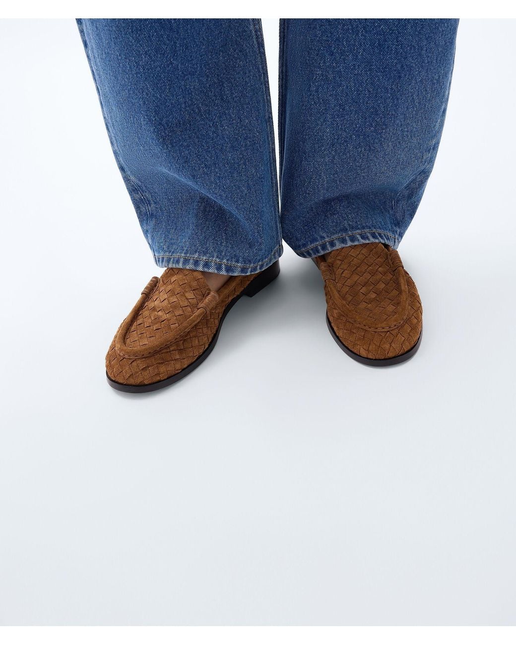 Bottega Veneta Brown Silenzio Loafer